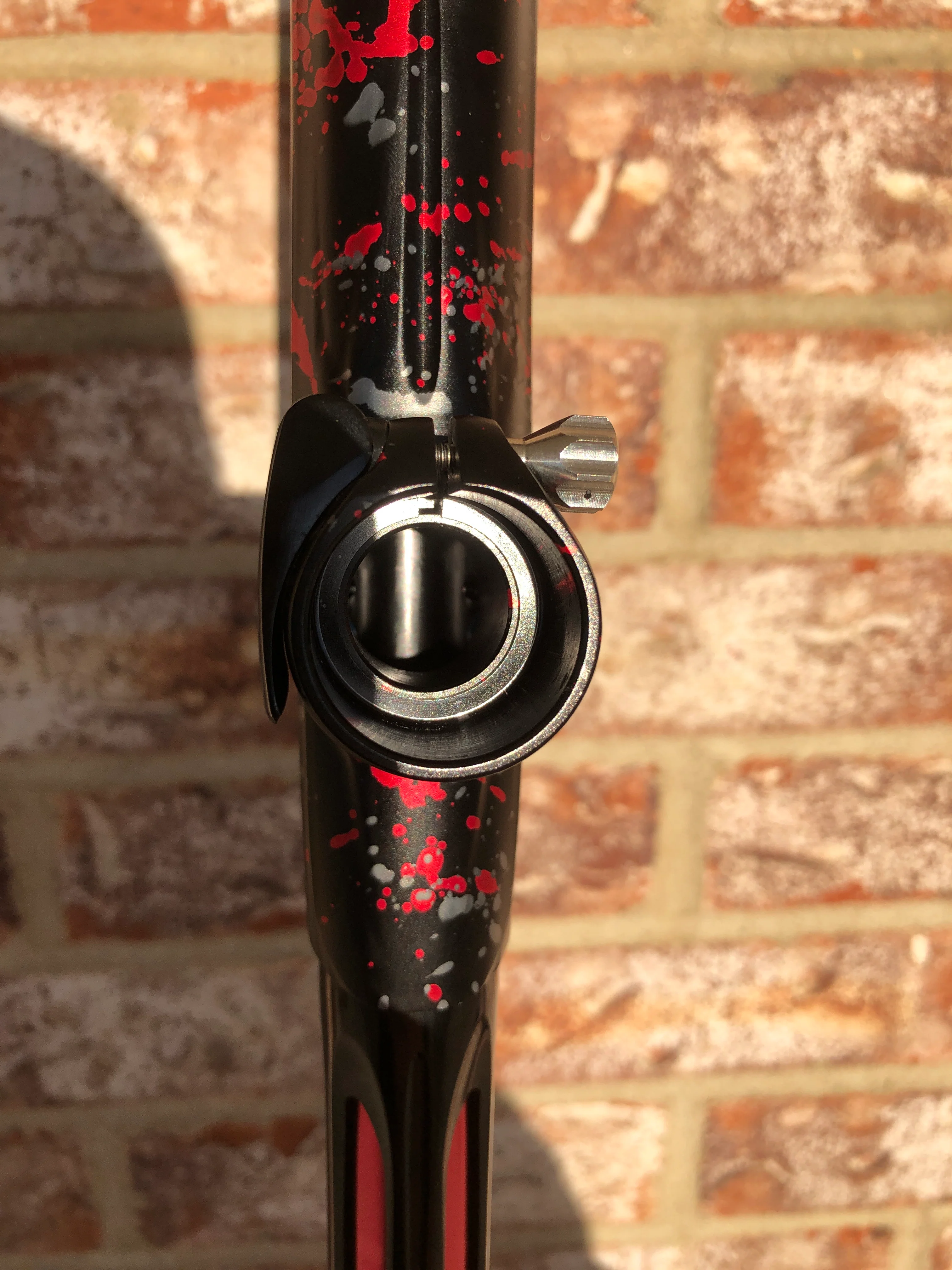 Used Shocker XLS Paintball Gun - Punishers Edition #15 - Image 6