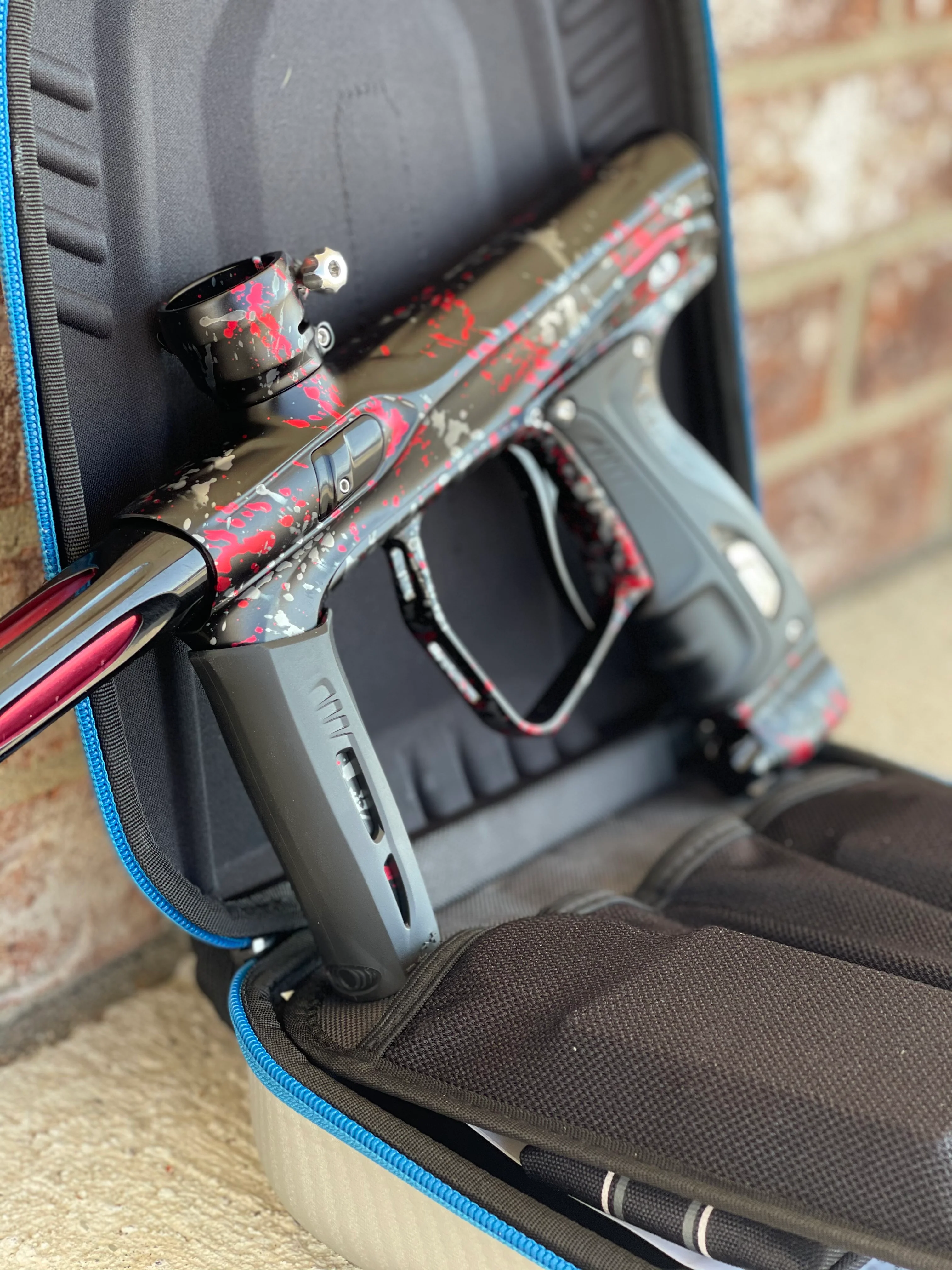 Used Shocker XLS Paintball Gun - Punishers Edition #20 - Image 4