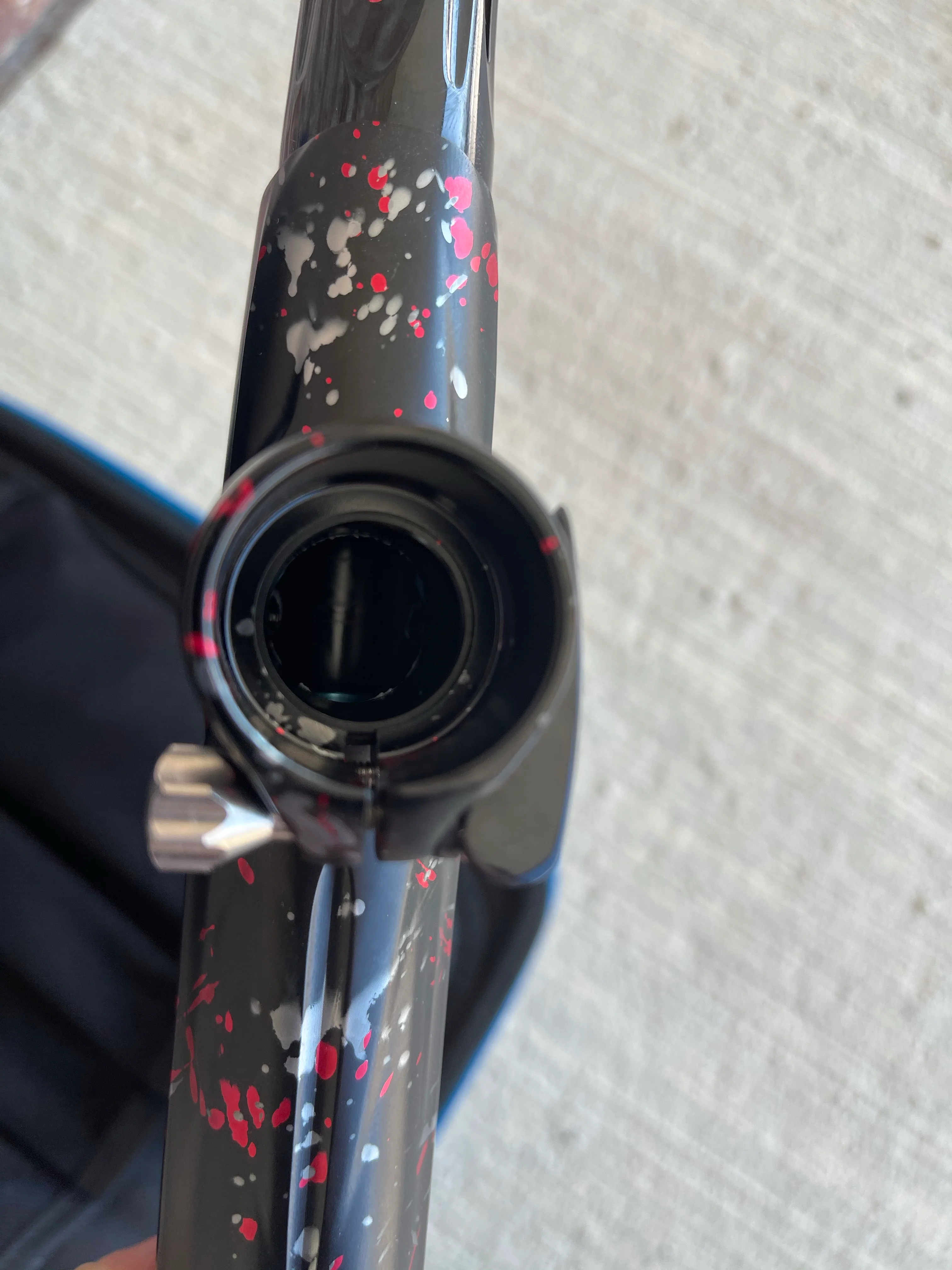 Used Shocker XLS Paintball Gun - Punishers Edition #20 - Image 6