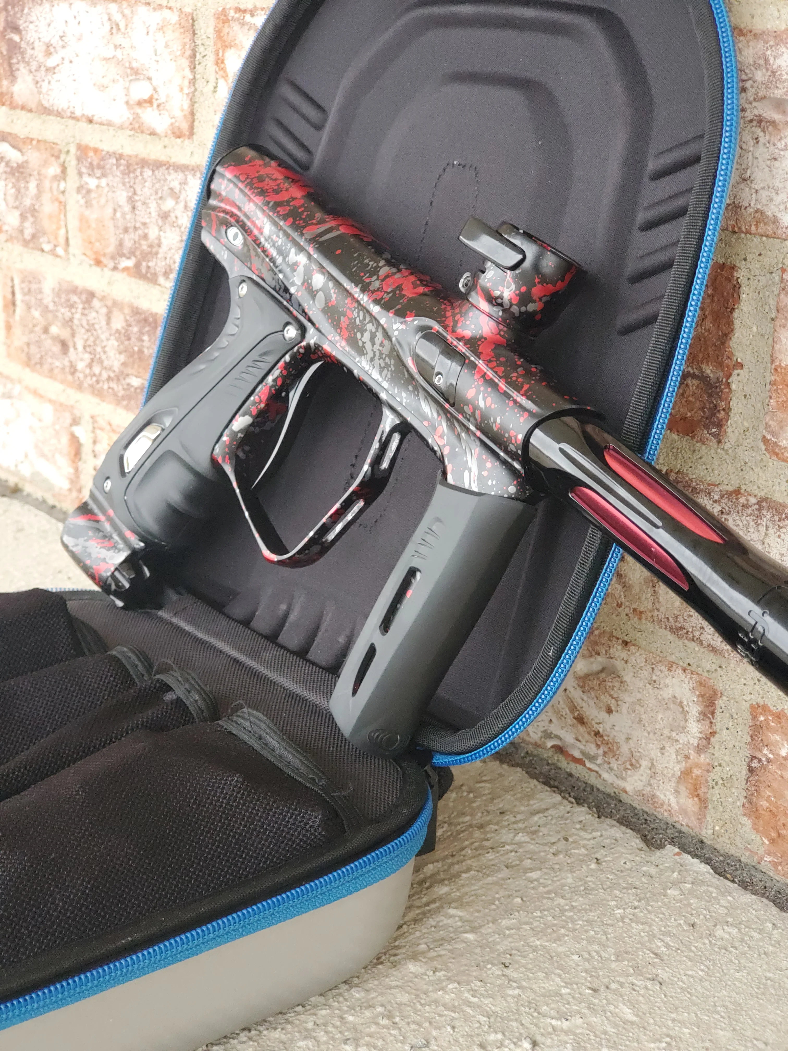 Used Shocker XLS Paintball Gun - Punishers Edition #30 - Image 2