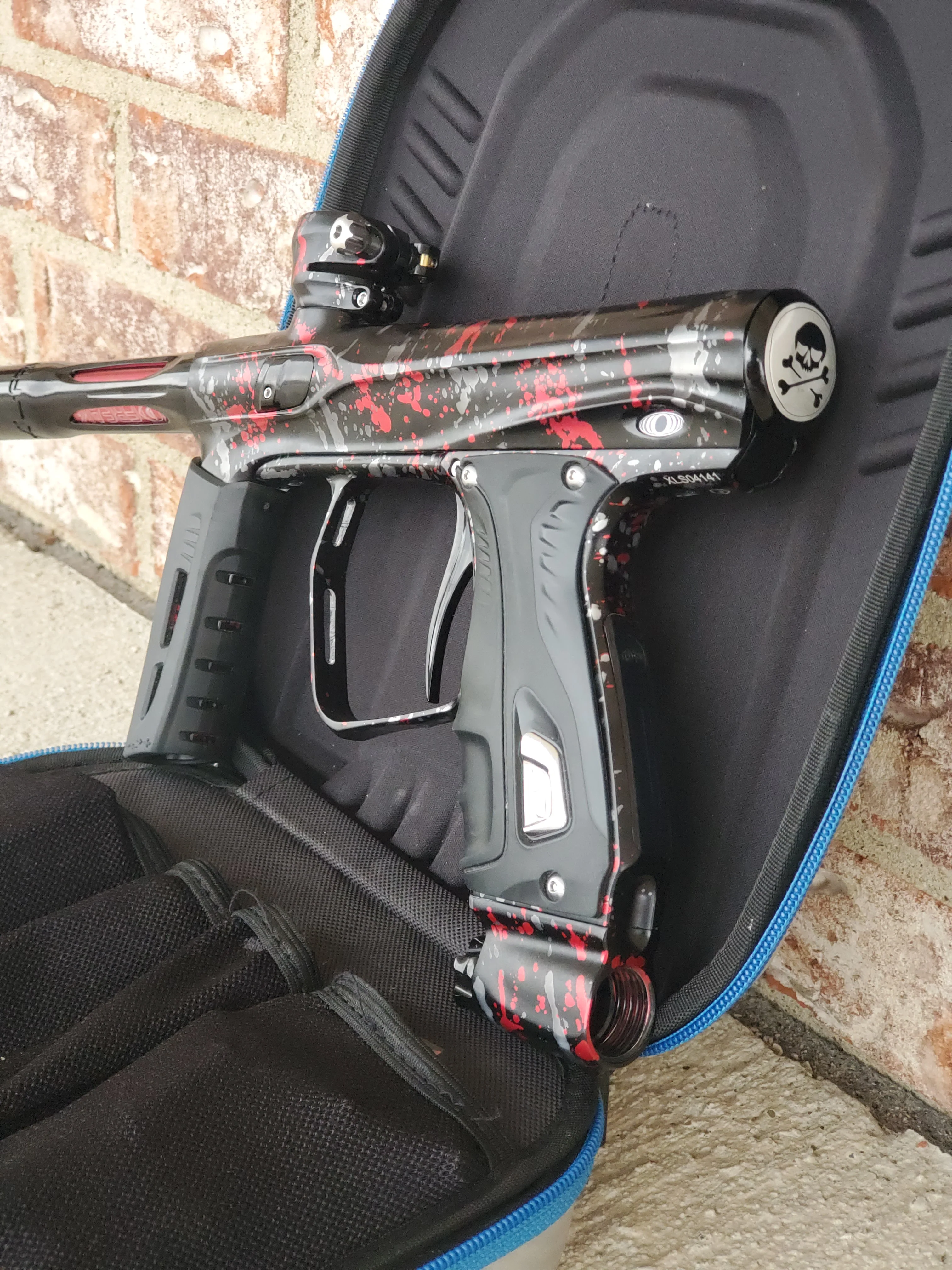 Used Shocker XLS Paintball Gun - Punishers Edition #30 - Image 3