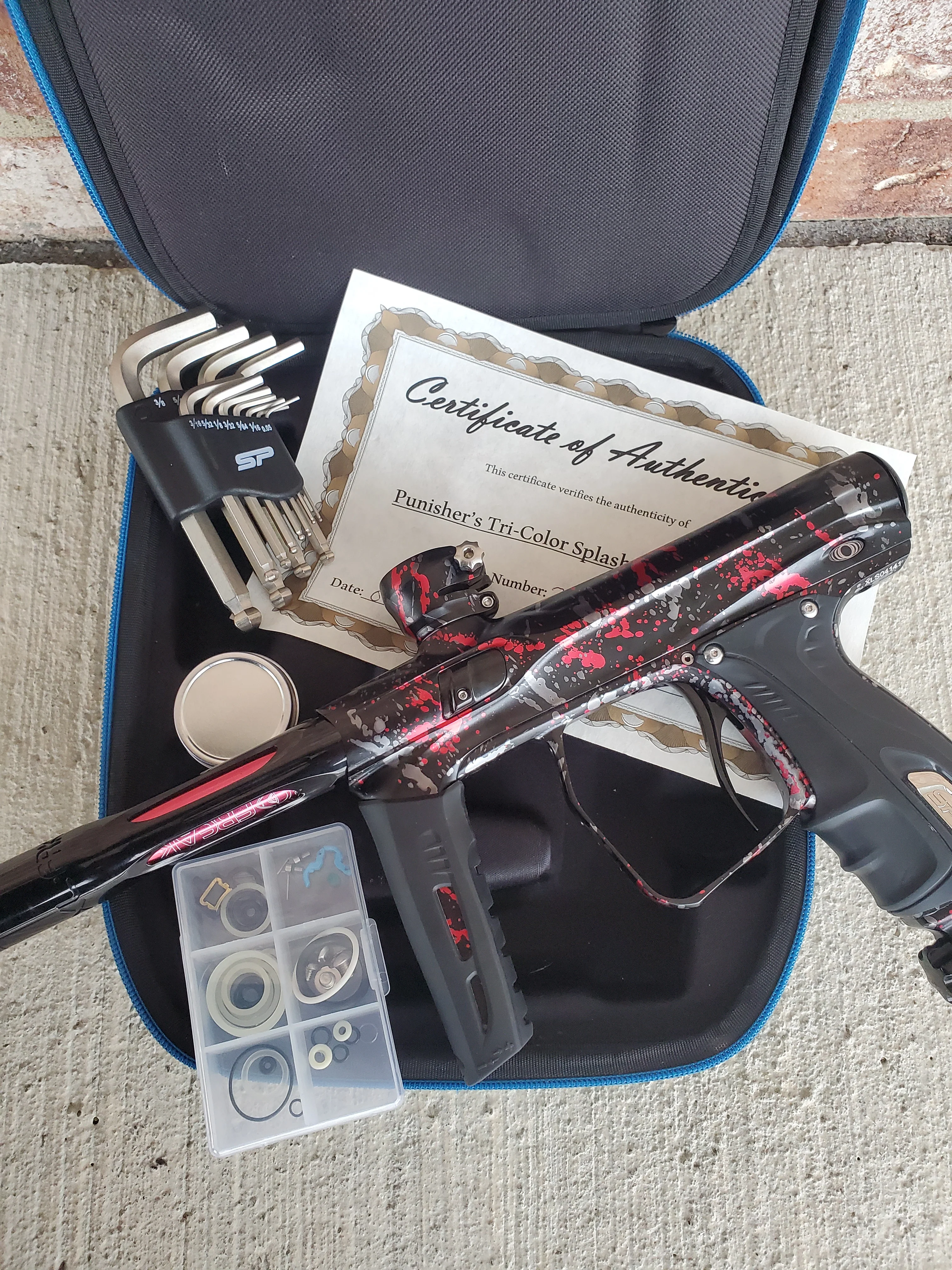 Used Shocker XLS Paintball Gun - Punishers Edition #30 - Image 5