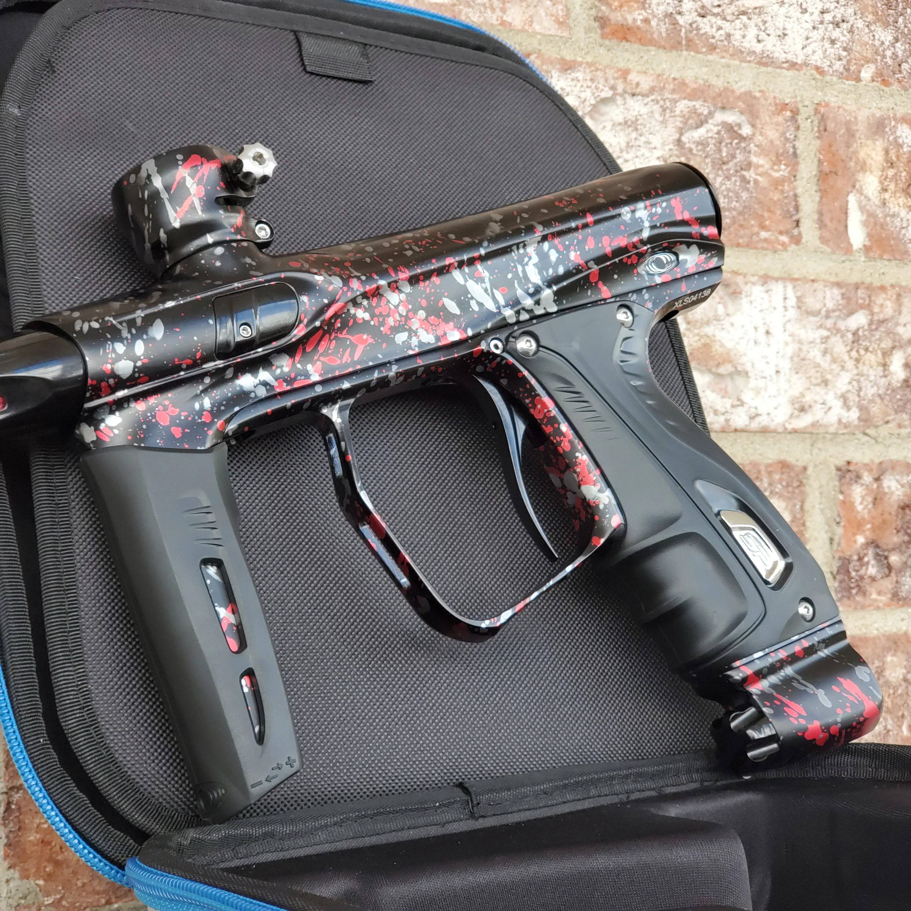 Used Shocker XLS Paintball Gun - Punishers Edition #32 - Image 4