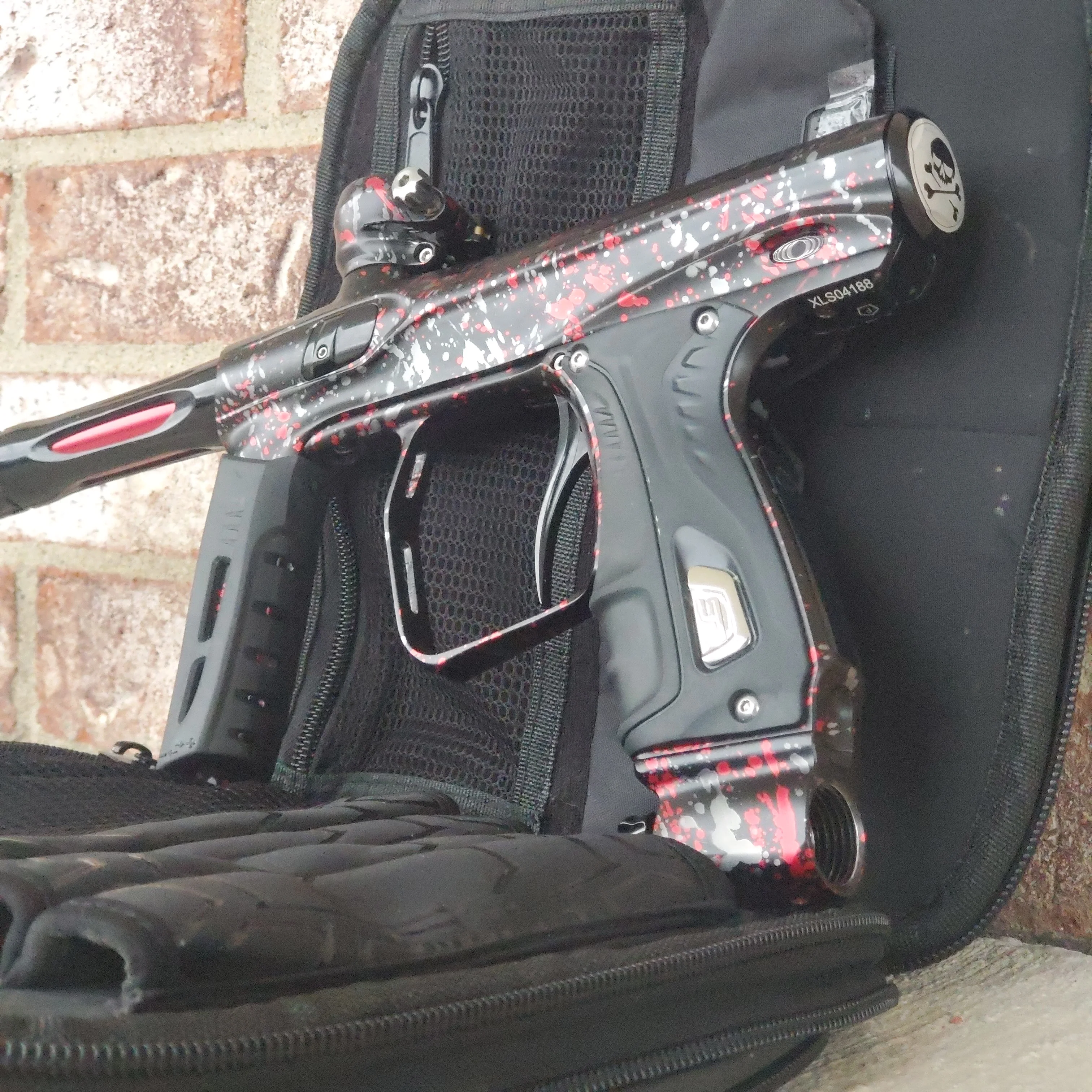 Used Shocker XLS Paintball Gun - Punishers Edition #4 - Image 3