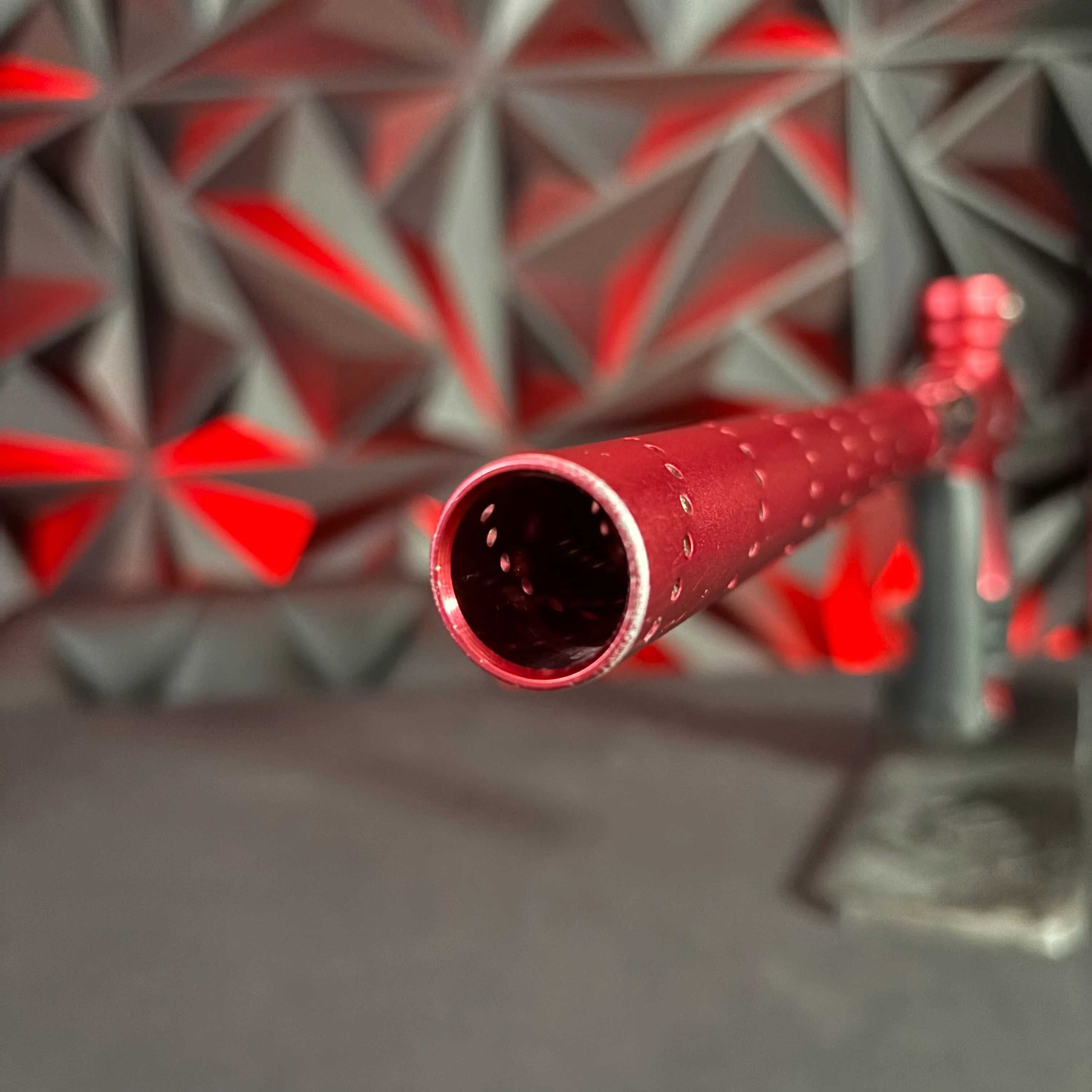 Used Shocker XLS Paintball Gun - Red/Pewter - Image 8