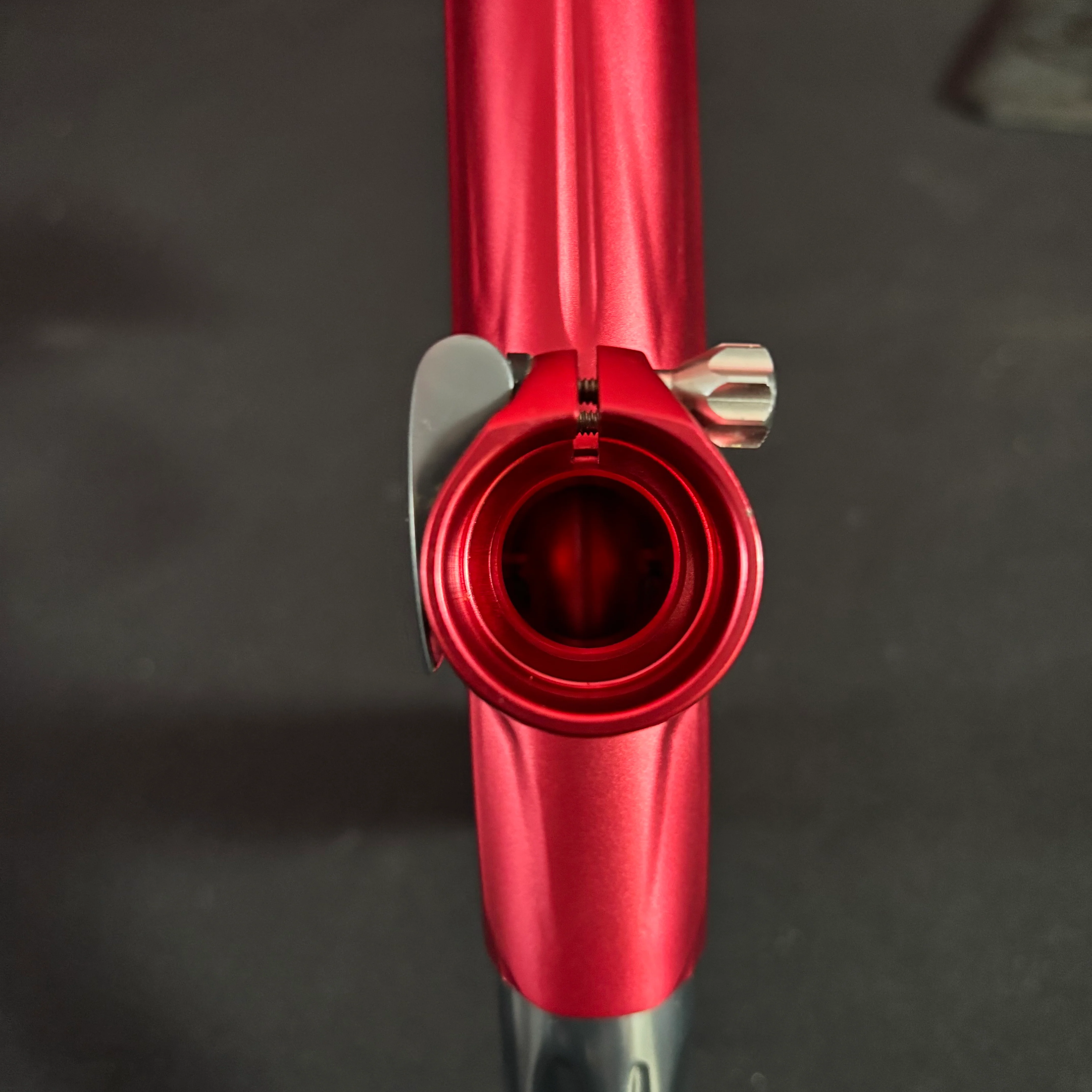 Used Shocker XLS Paintball Gun - Red/Pewter - Image 9