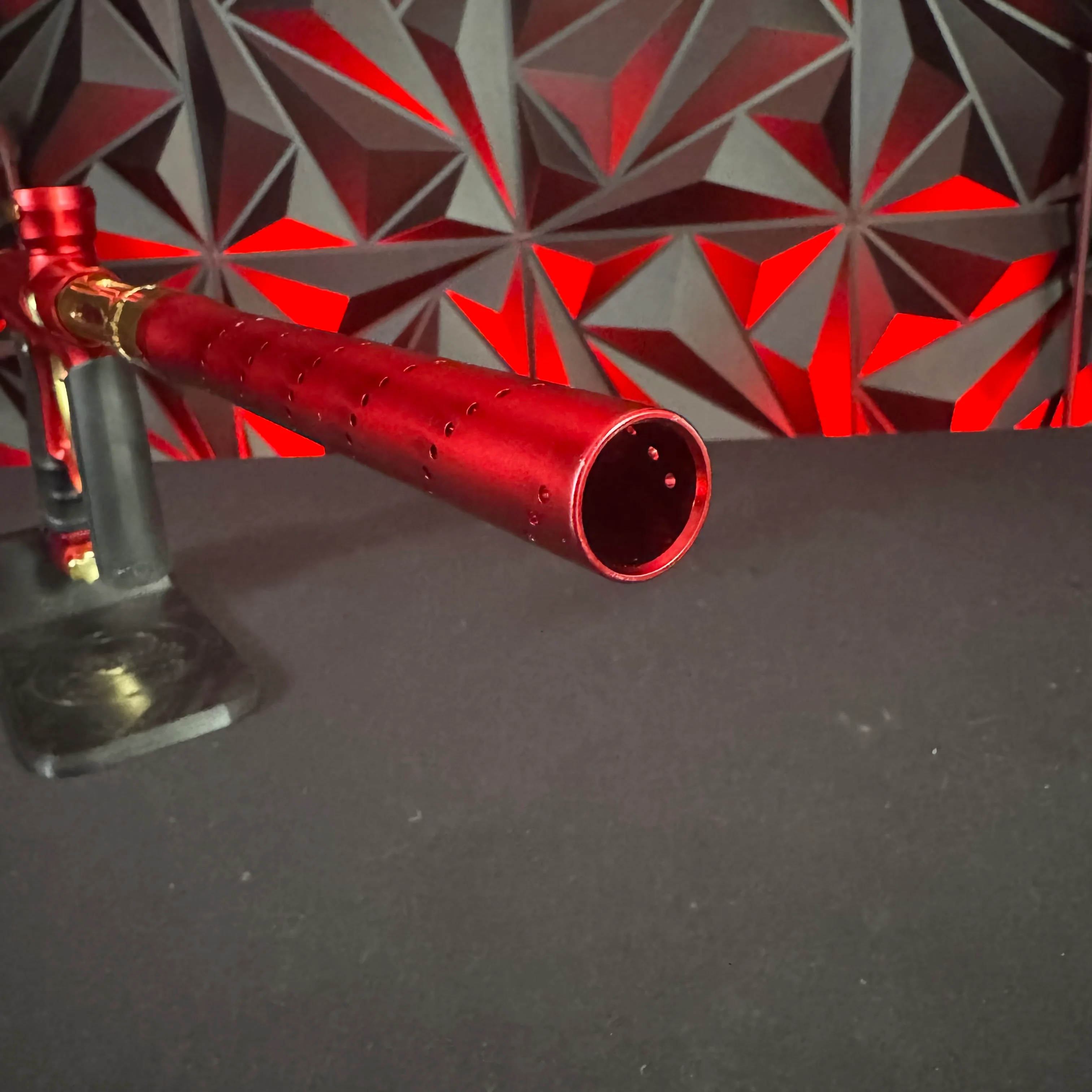 Used Shocker XLS Paintball Gun - Red/Gold - Image 10