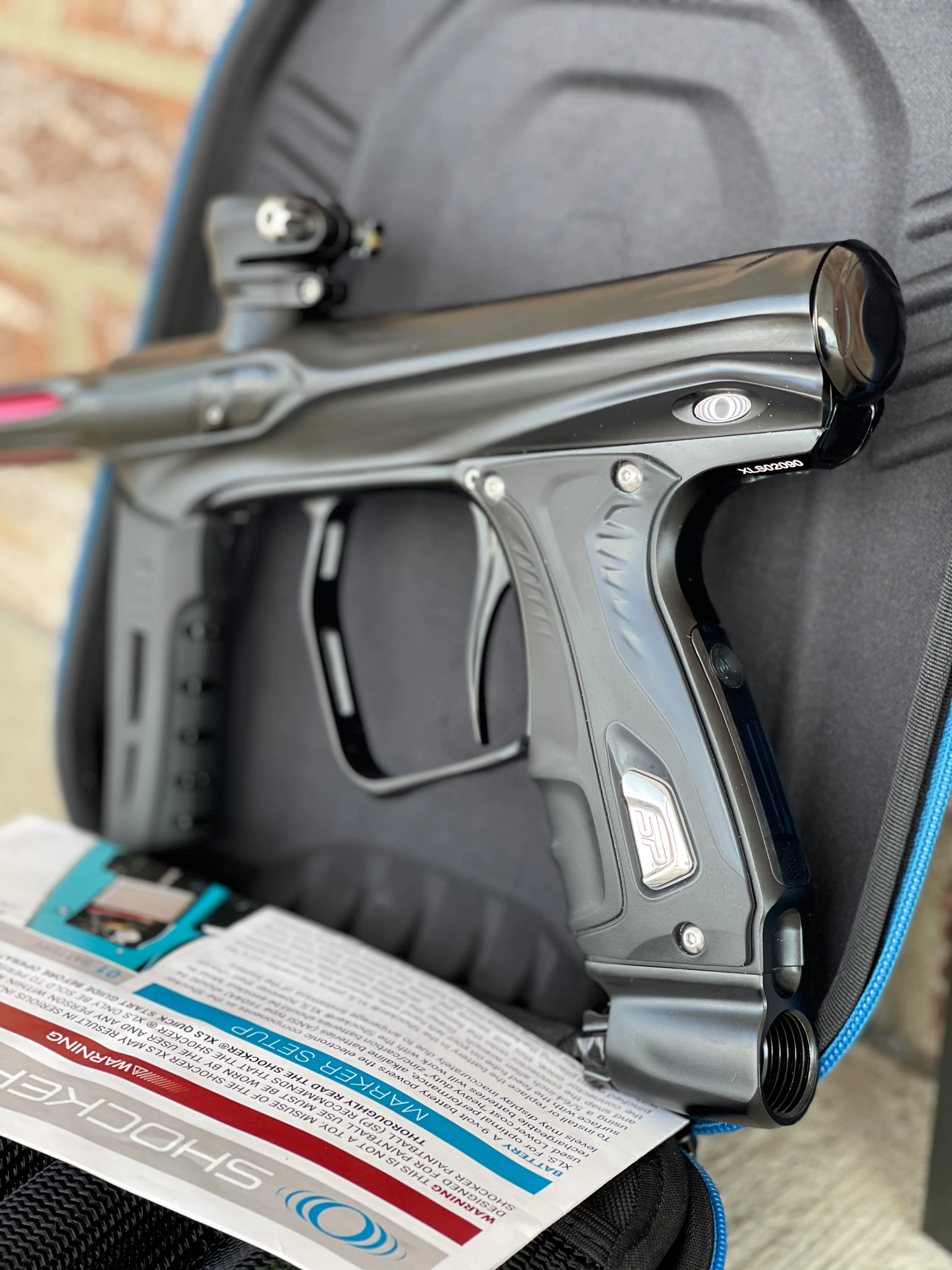 Used SP Shocker XLS Paintball Gun - Dust Black - Image 2