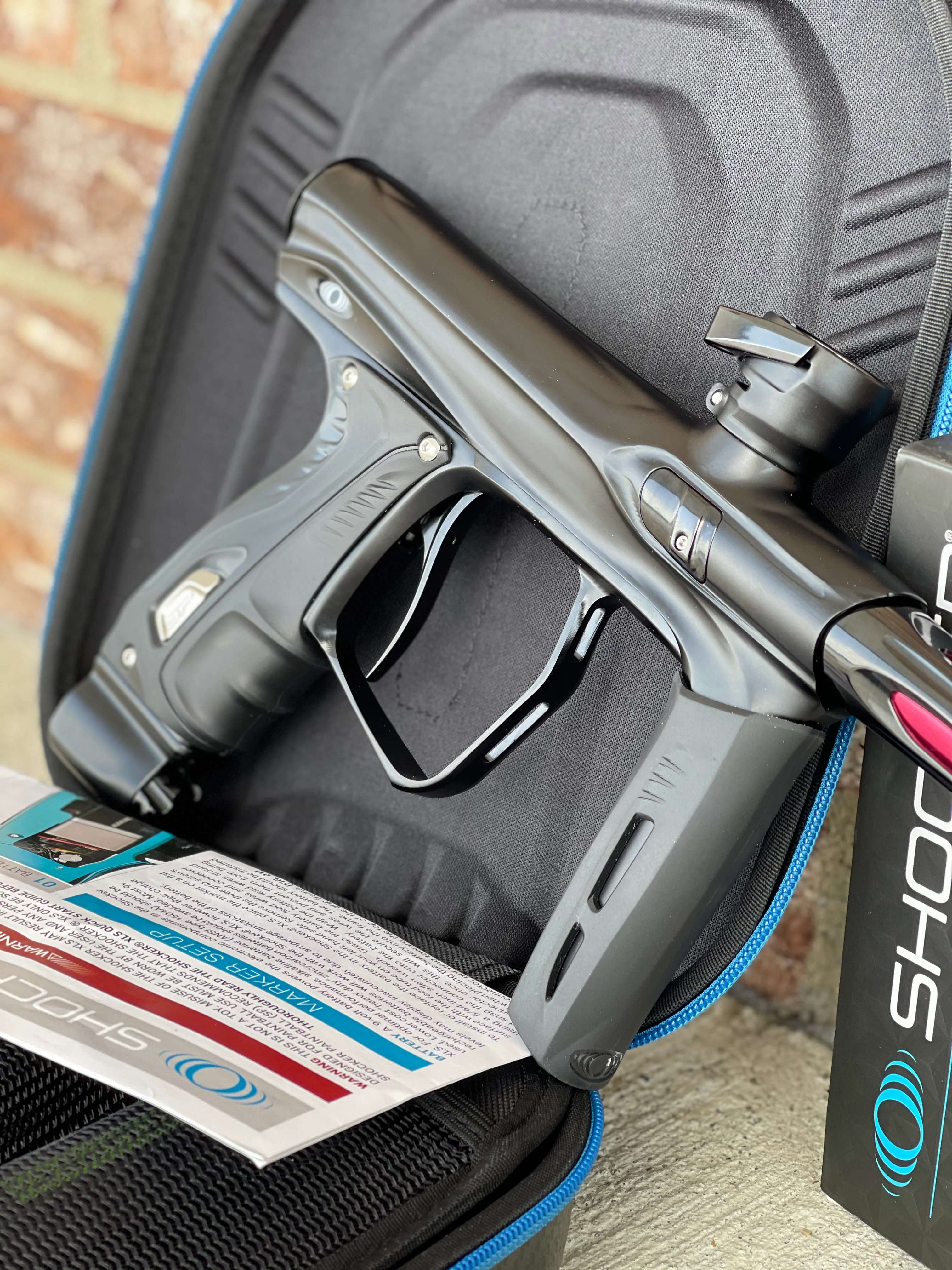 Used SP Shocker XLS Paintball Gun - Dust Black - Image 3