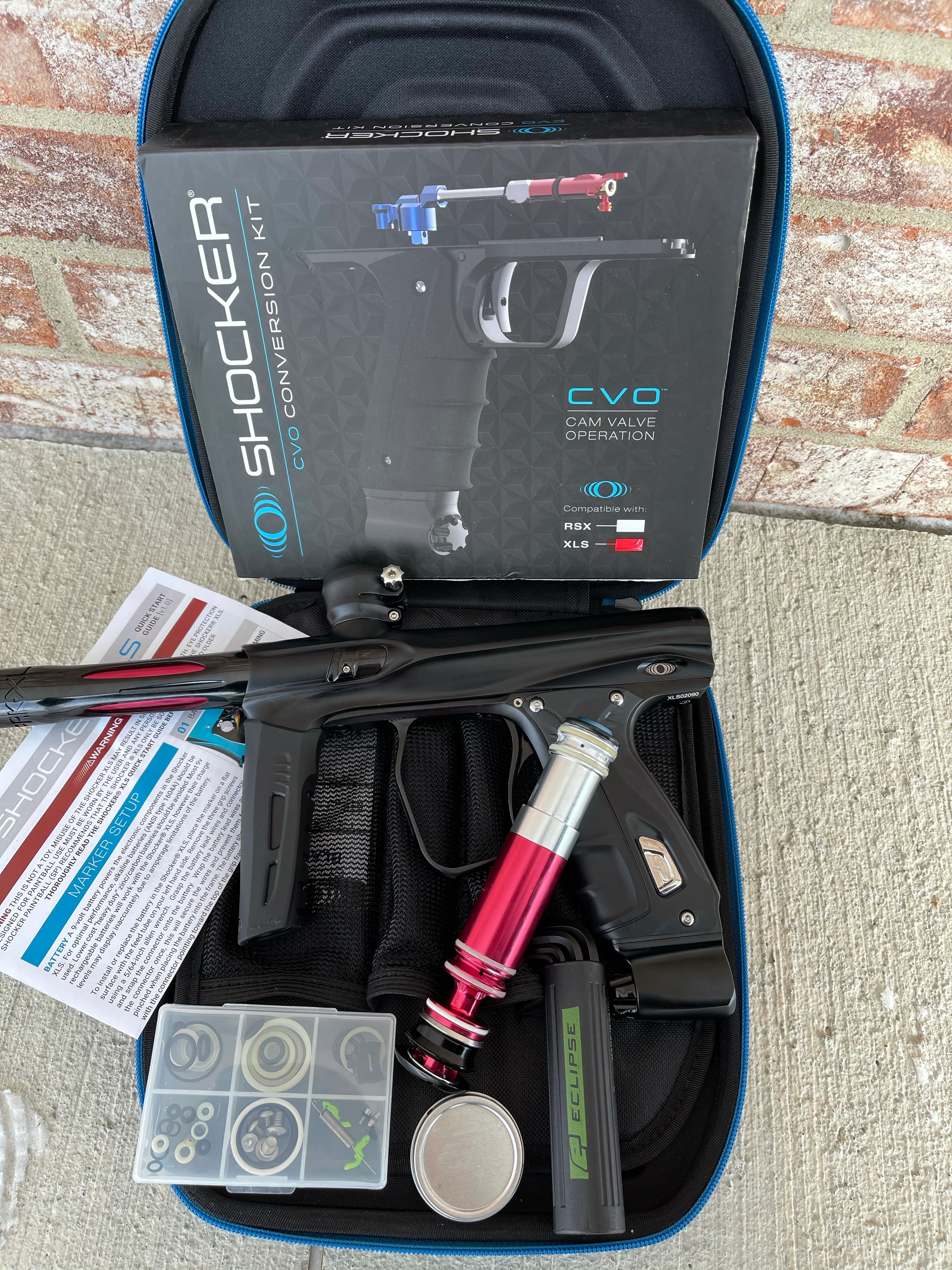 Used SP Shocker XLS Paintball Gun - Dust Black - Image 5