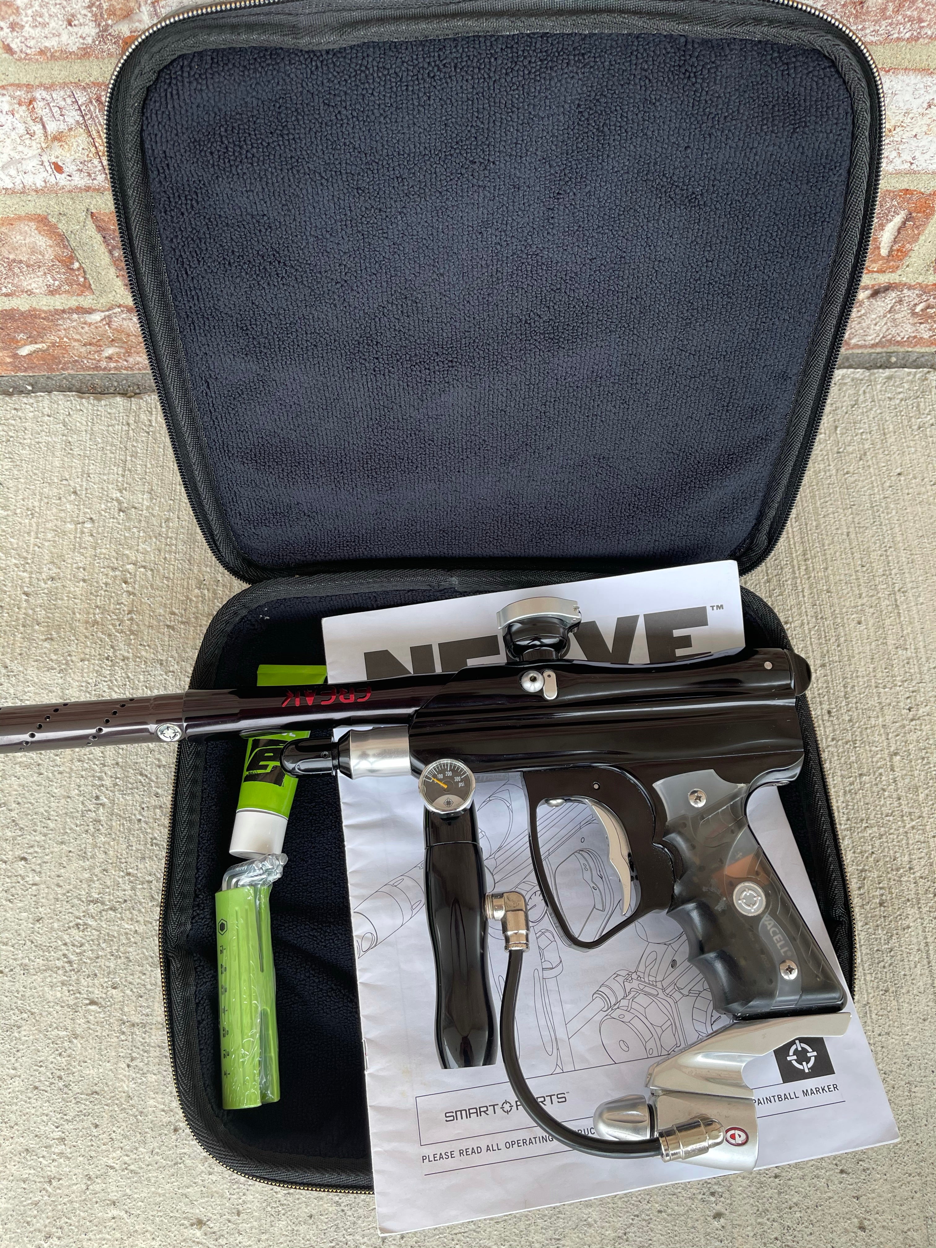 Used Smart Parts Nerve Paintball Gun - Gloss Black - Image 5