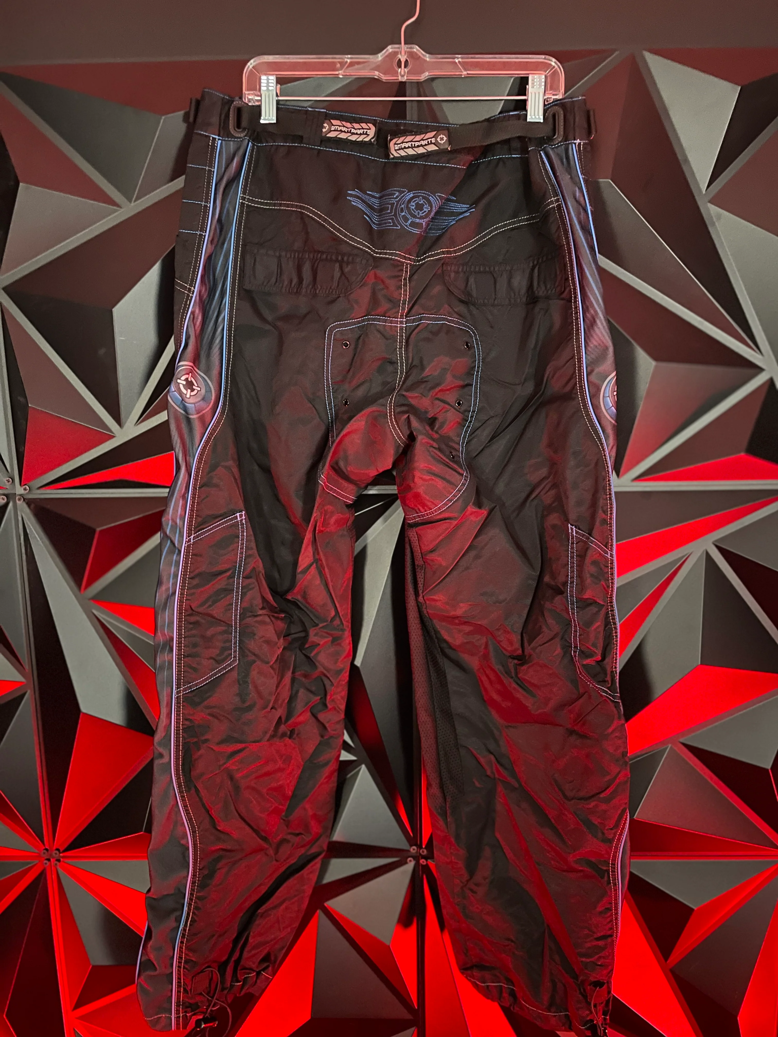 Used Smart Parts Paintball Pants - Black/Blue - Medium - Image 2