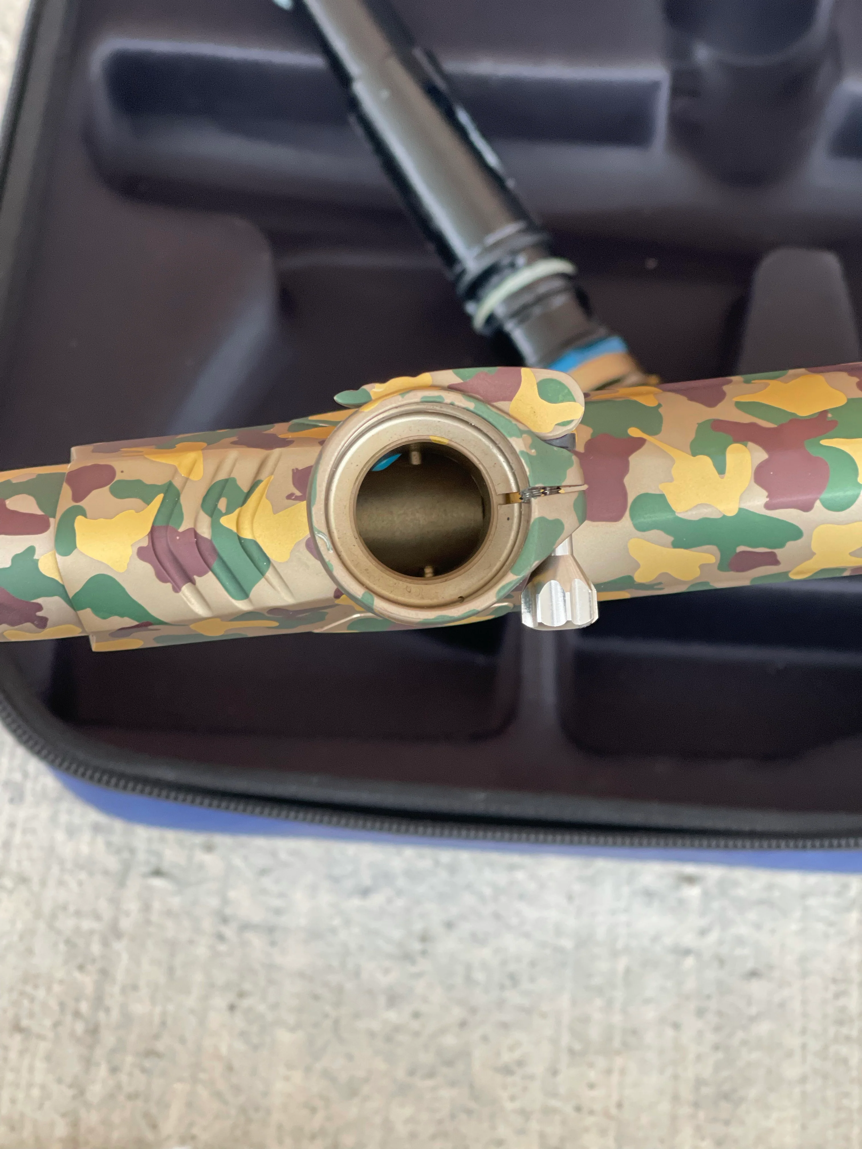 Used SP Shocker Amp Paintball Gun - LE Woodland Camo #10 - Image 8