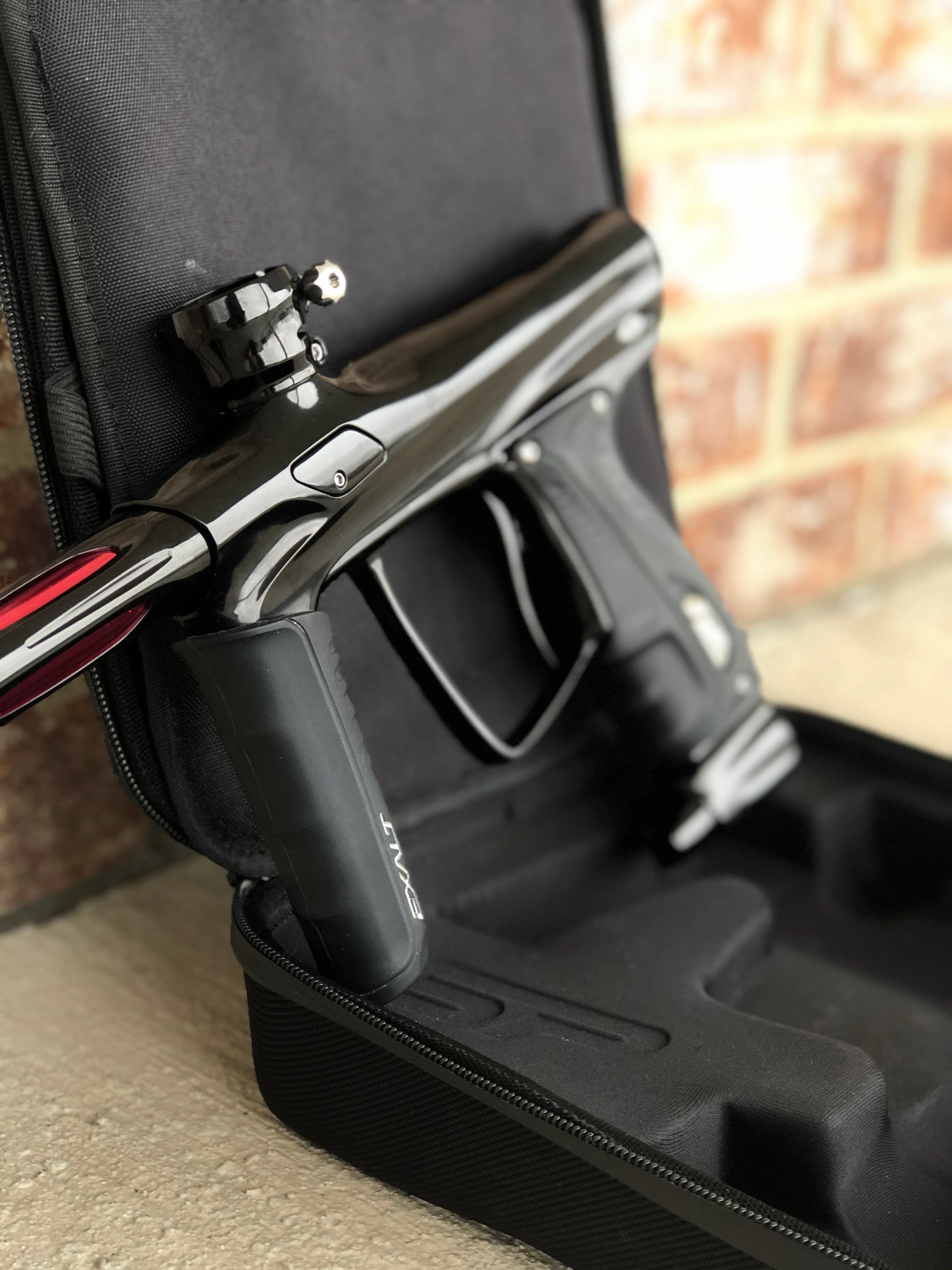Used SP Shocker RSX Paintball Gun - Gloss Black - Image 4