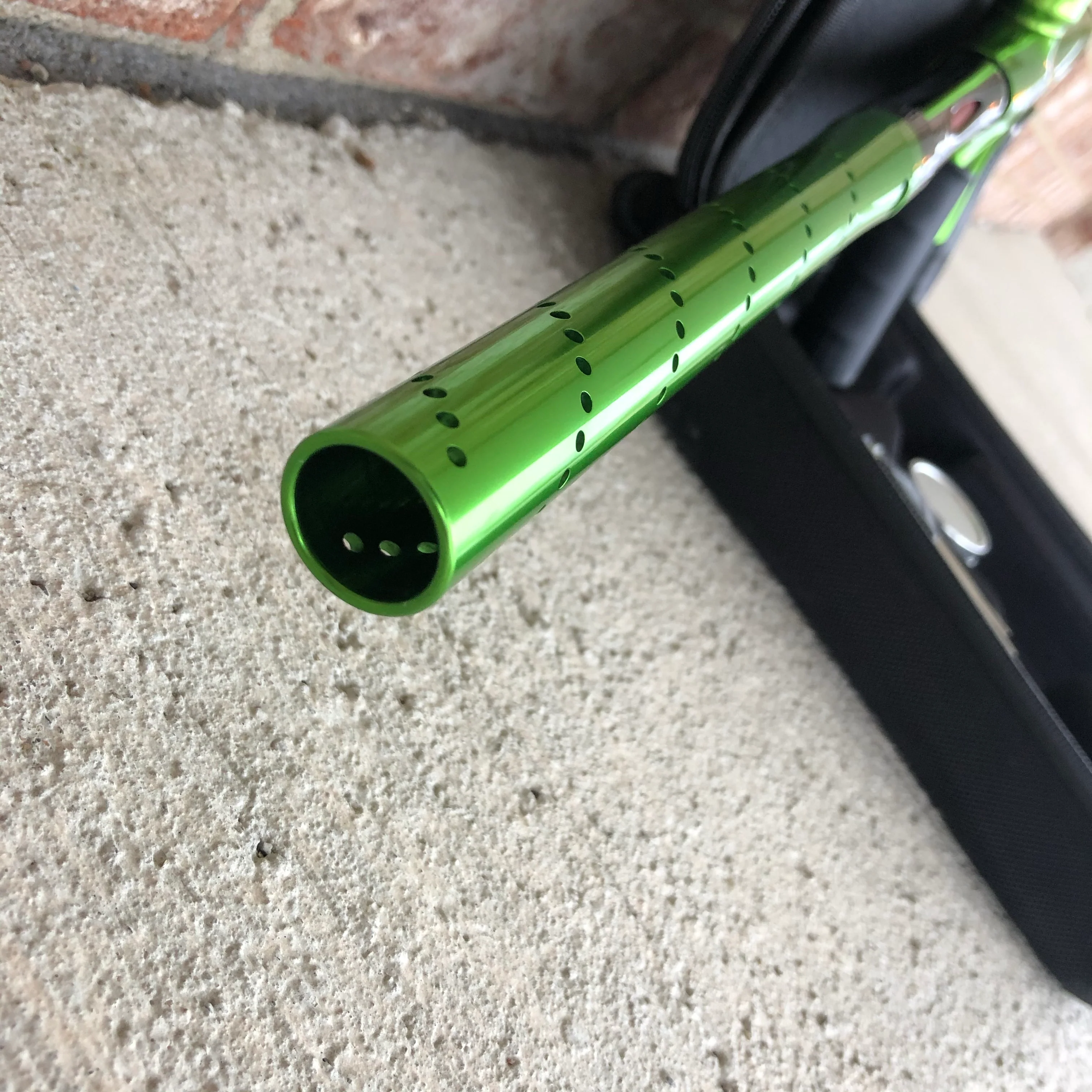 Used SP Shocker RSX Paintball Gun - Gloss Lime - Image 8