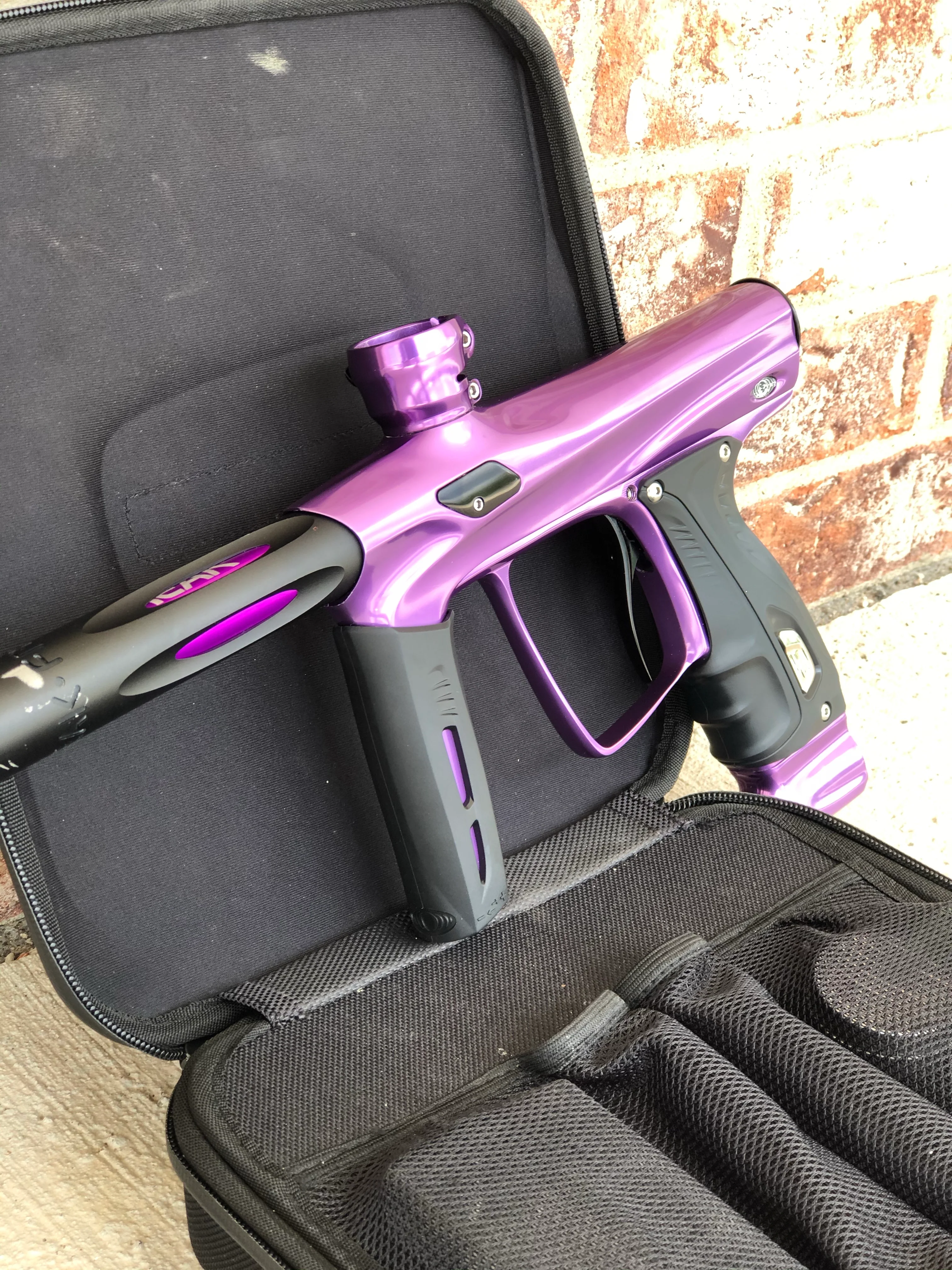 Used SP Shocker RSX Paintball Gun - Gloss Purple - Image 11