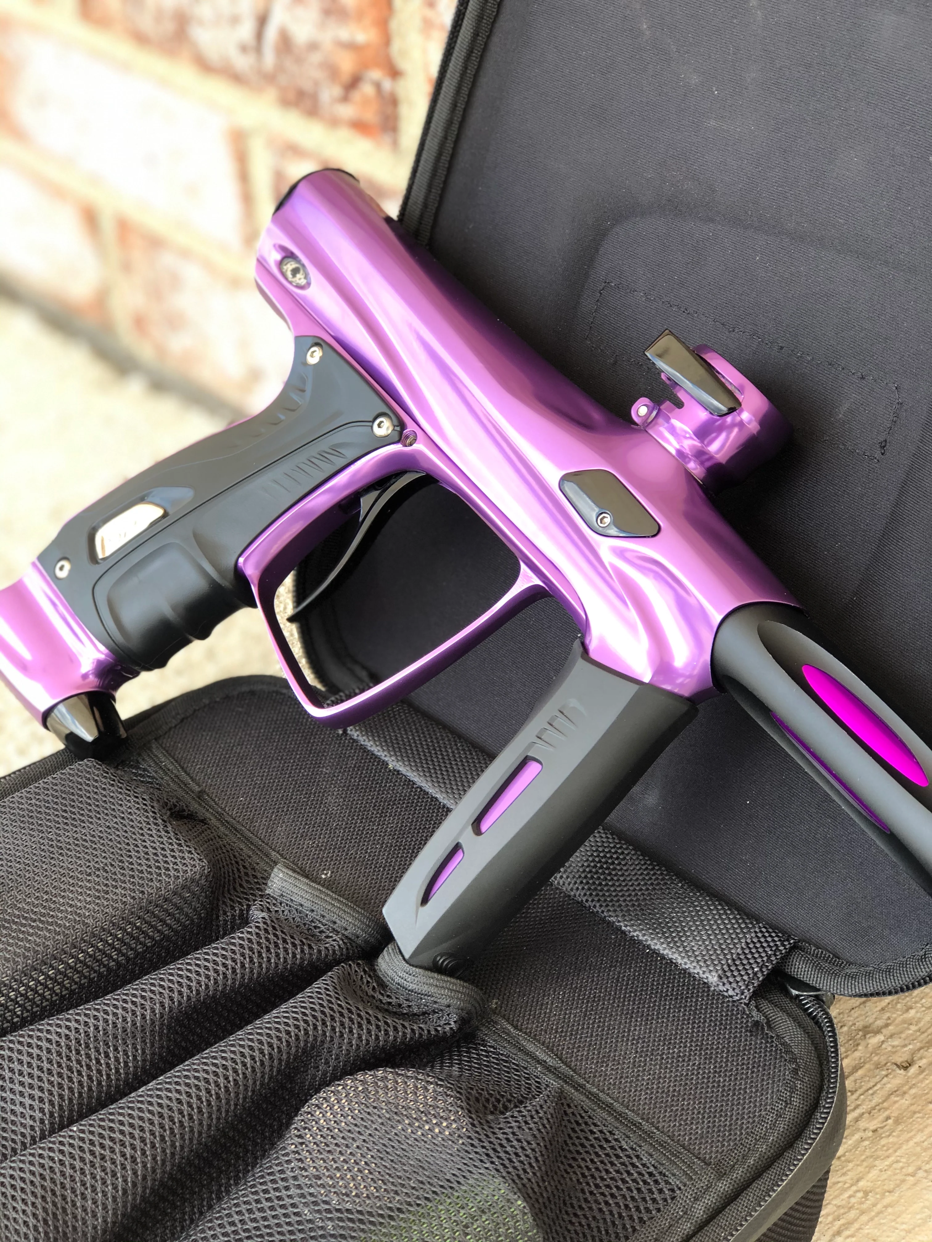 Used SP Shocker RSX Paintball Gun - Gloss Purple - Image 2