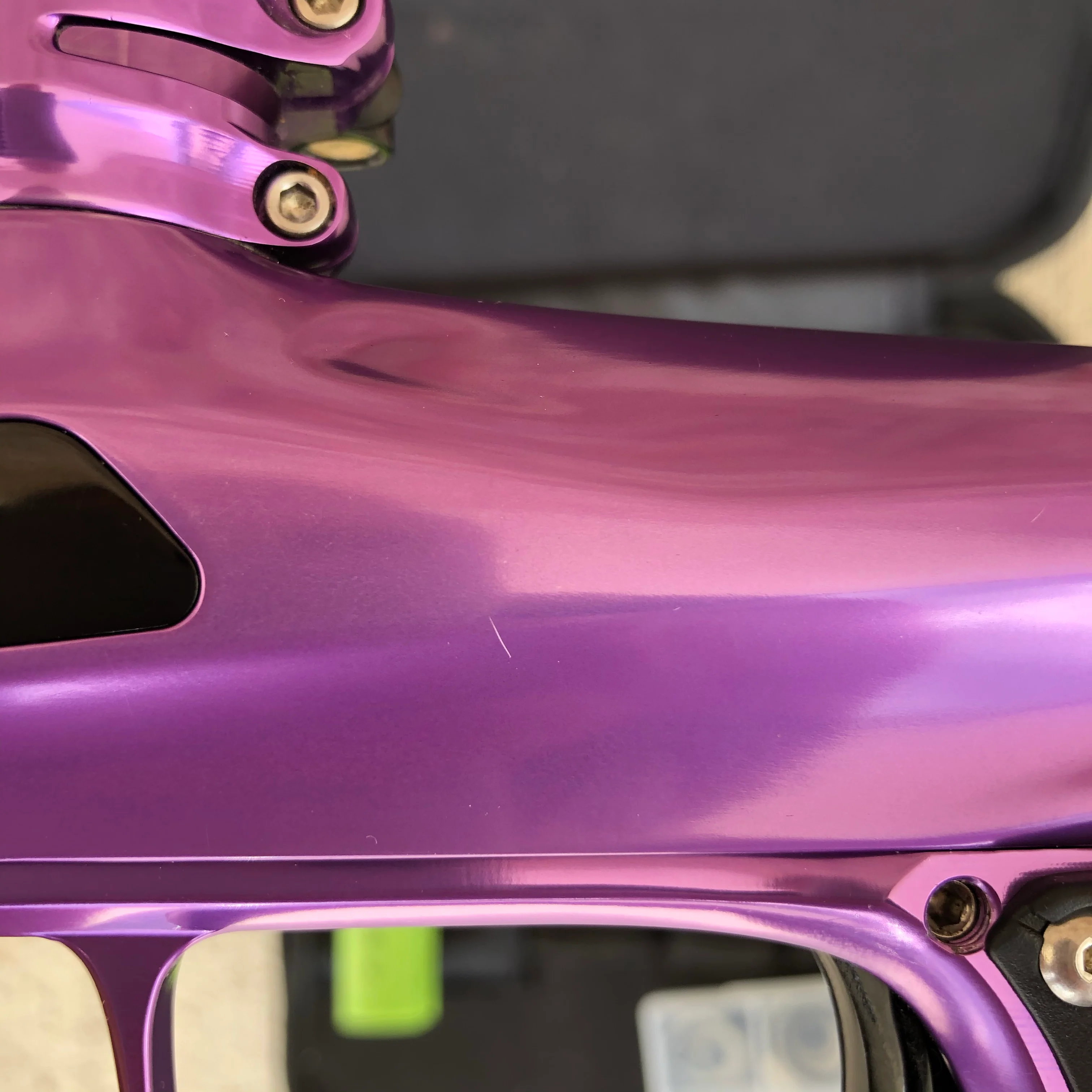 Used SP Shocker RSX Paintball Gun - Gloss Purple - Image 8