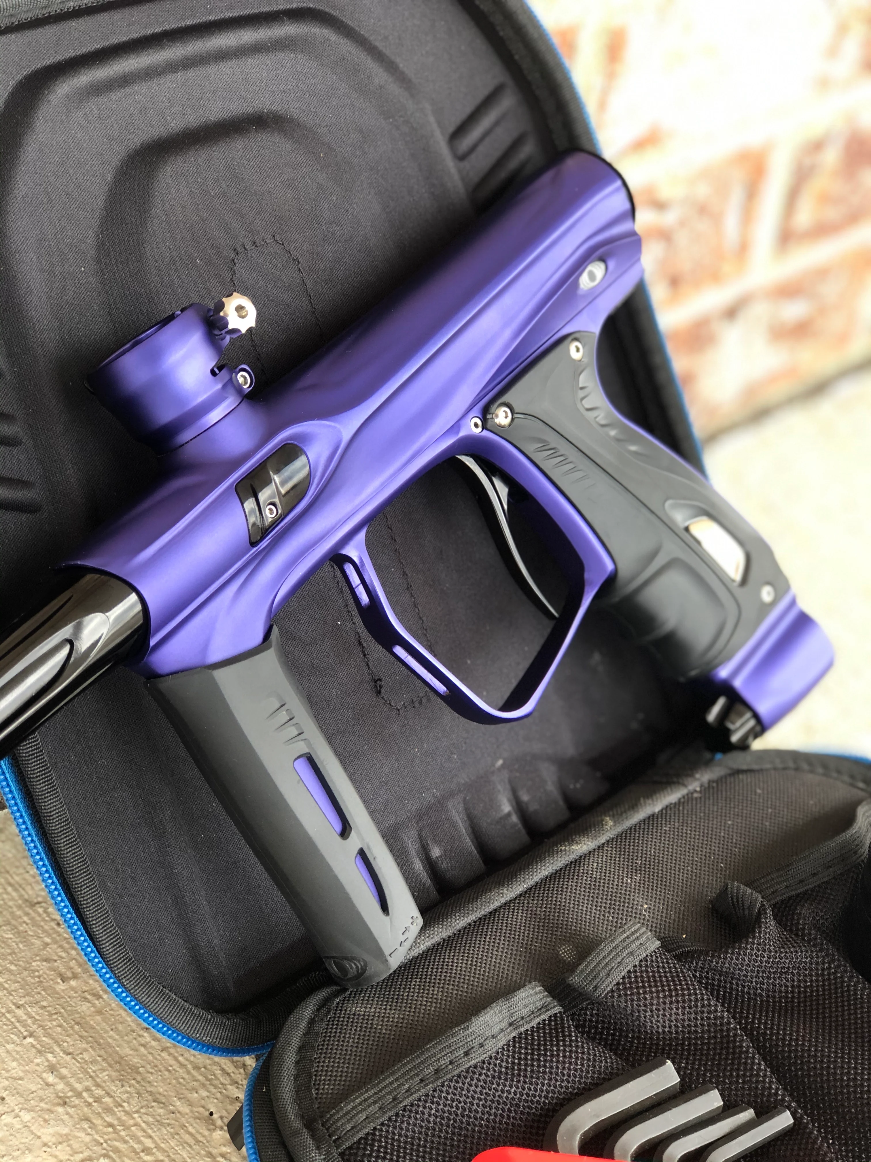 Used SP Shocker XLS Paintball Gun - Dust Purple - Image 4