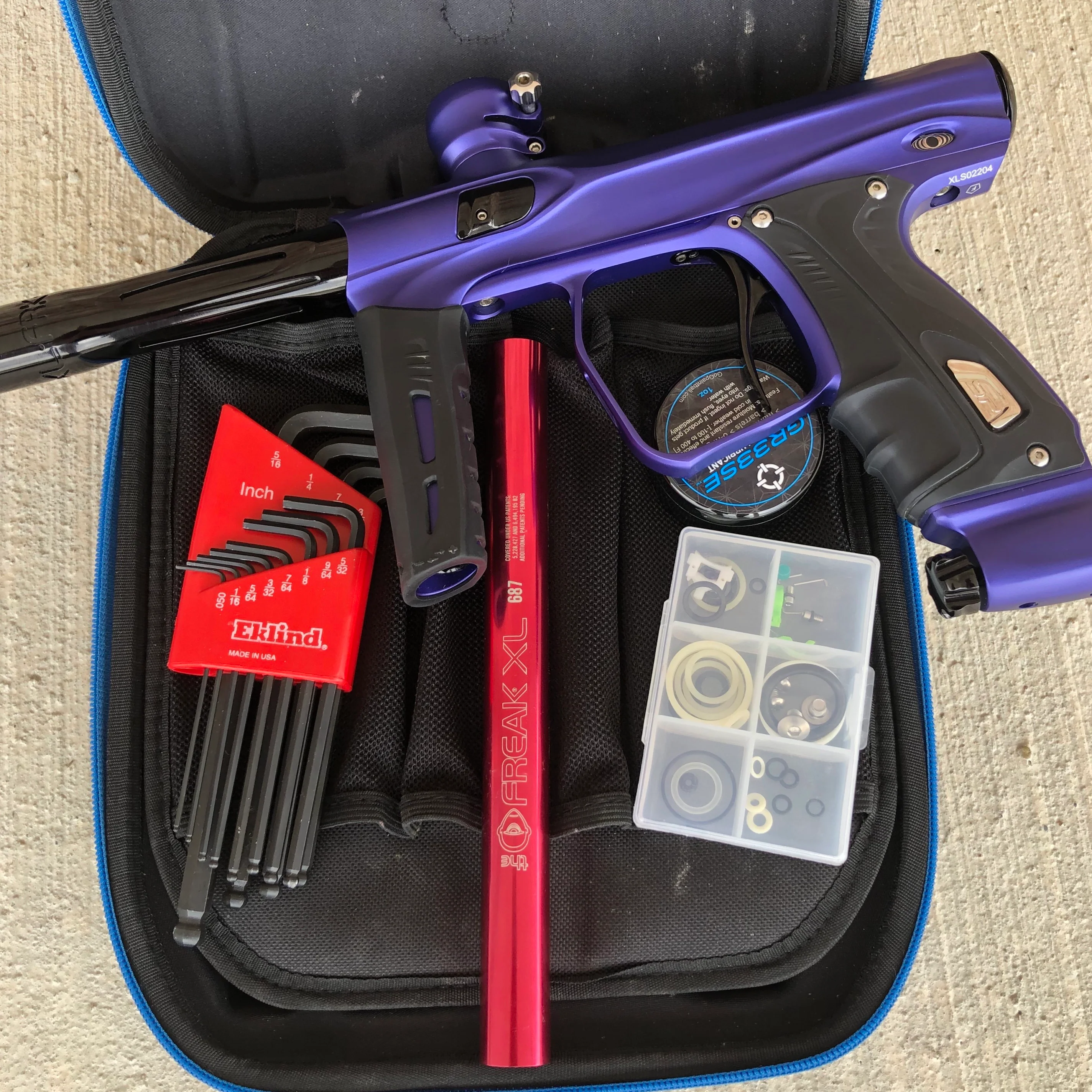 Used SP Shocker XLS Paintball Gun - Dust Purple - Image 5
