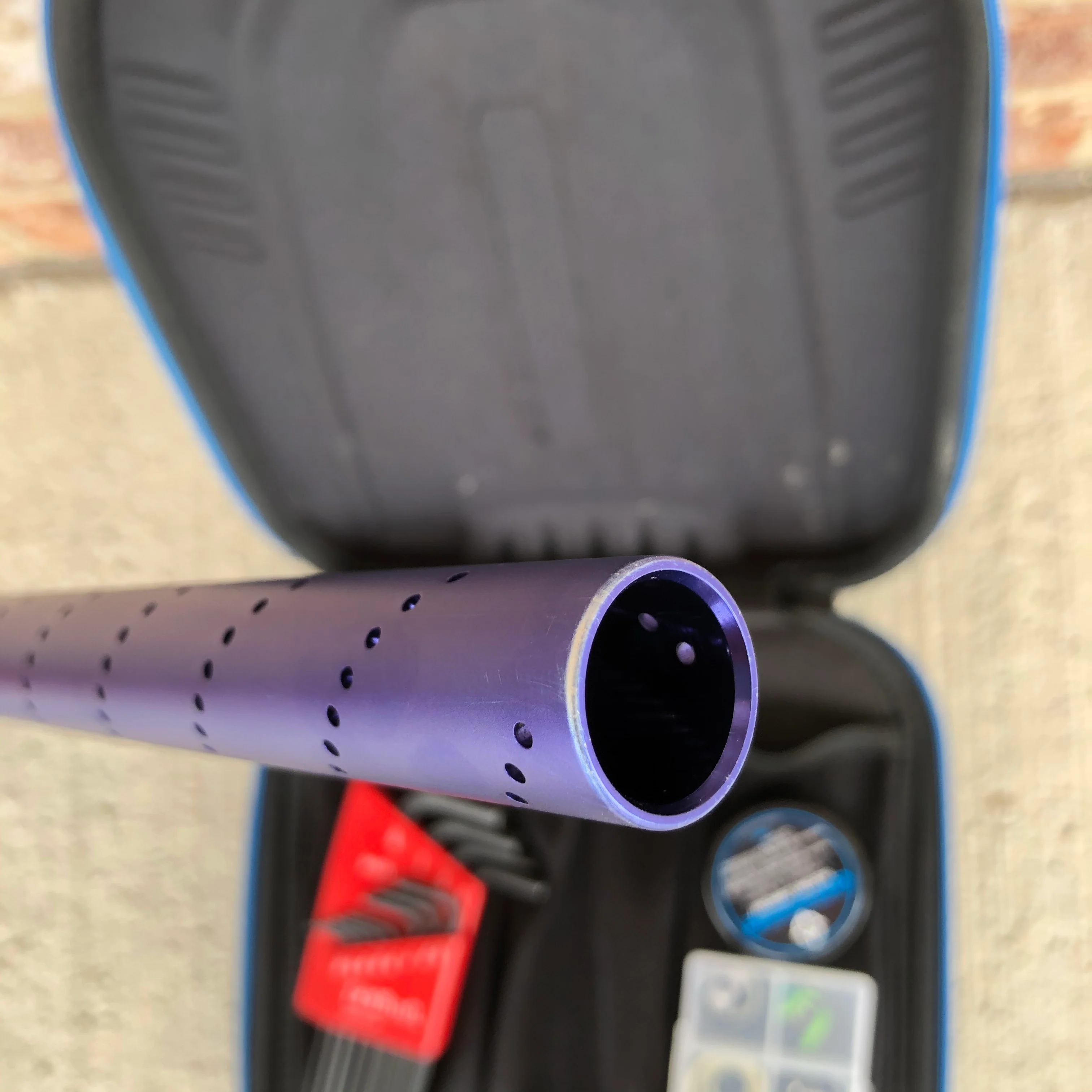 Used SP Shocker XLS Paintball Gun - Dust Purple - Image 8