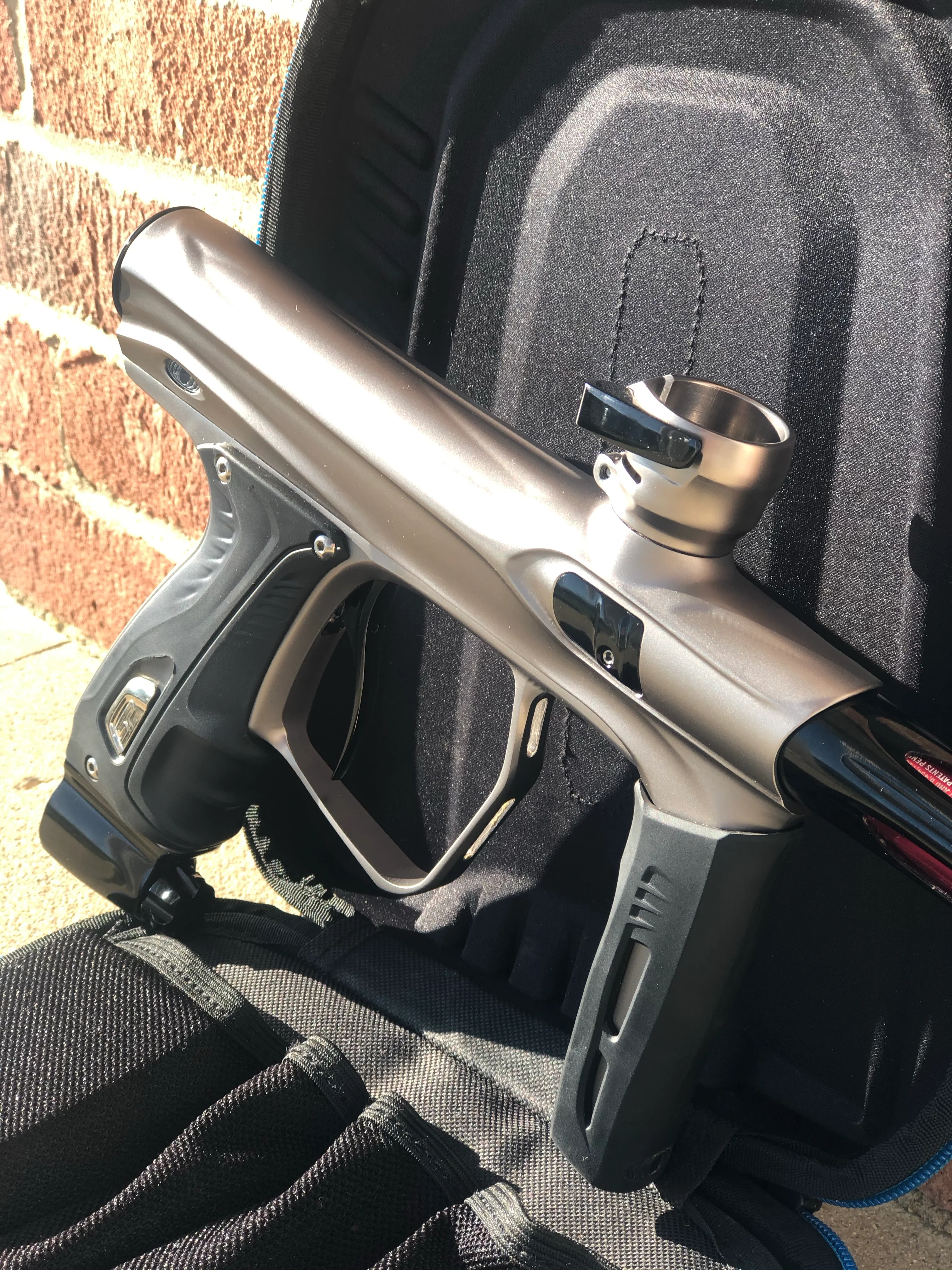 Used SP Shocker XLS Paintball Gun - Dust Stone - Image 2