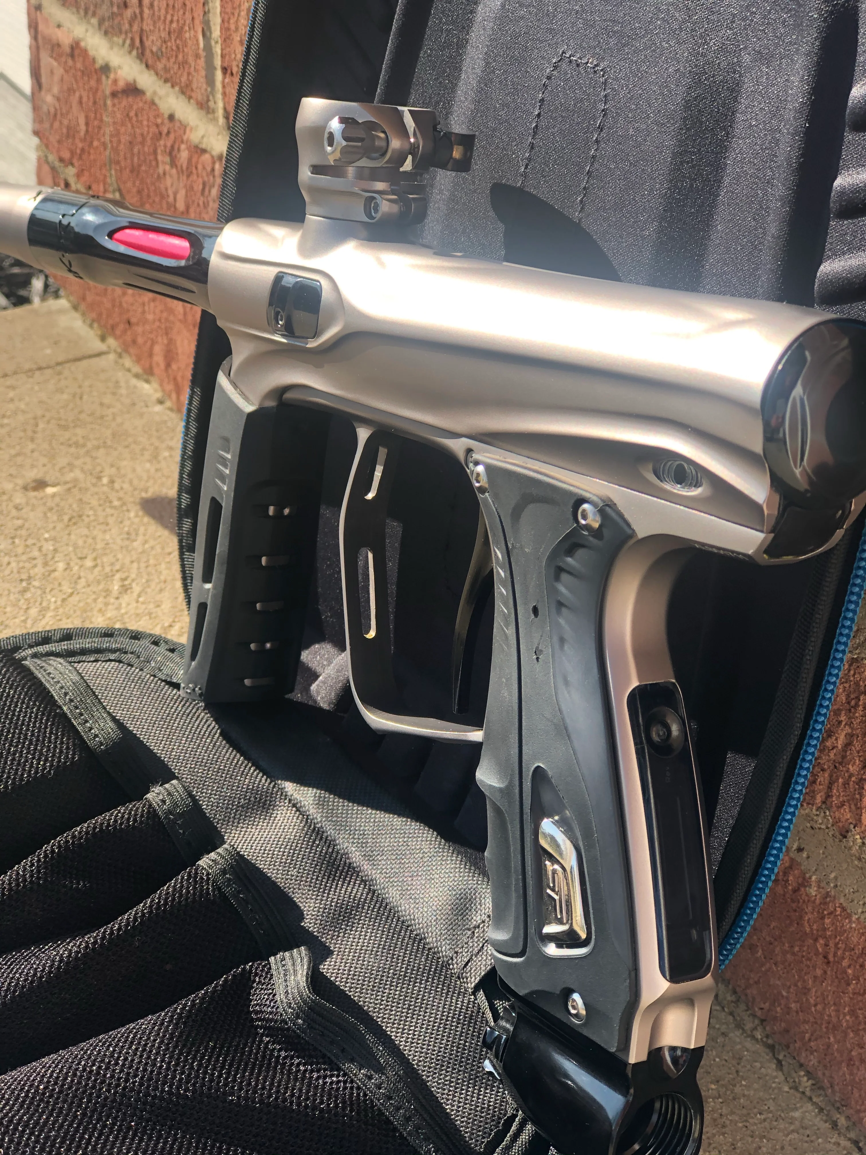 Used SP Shocker XLS Paintball Gun - Dust Stone - Image 3