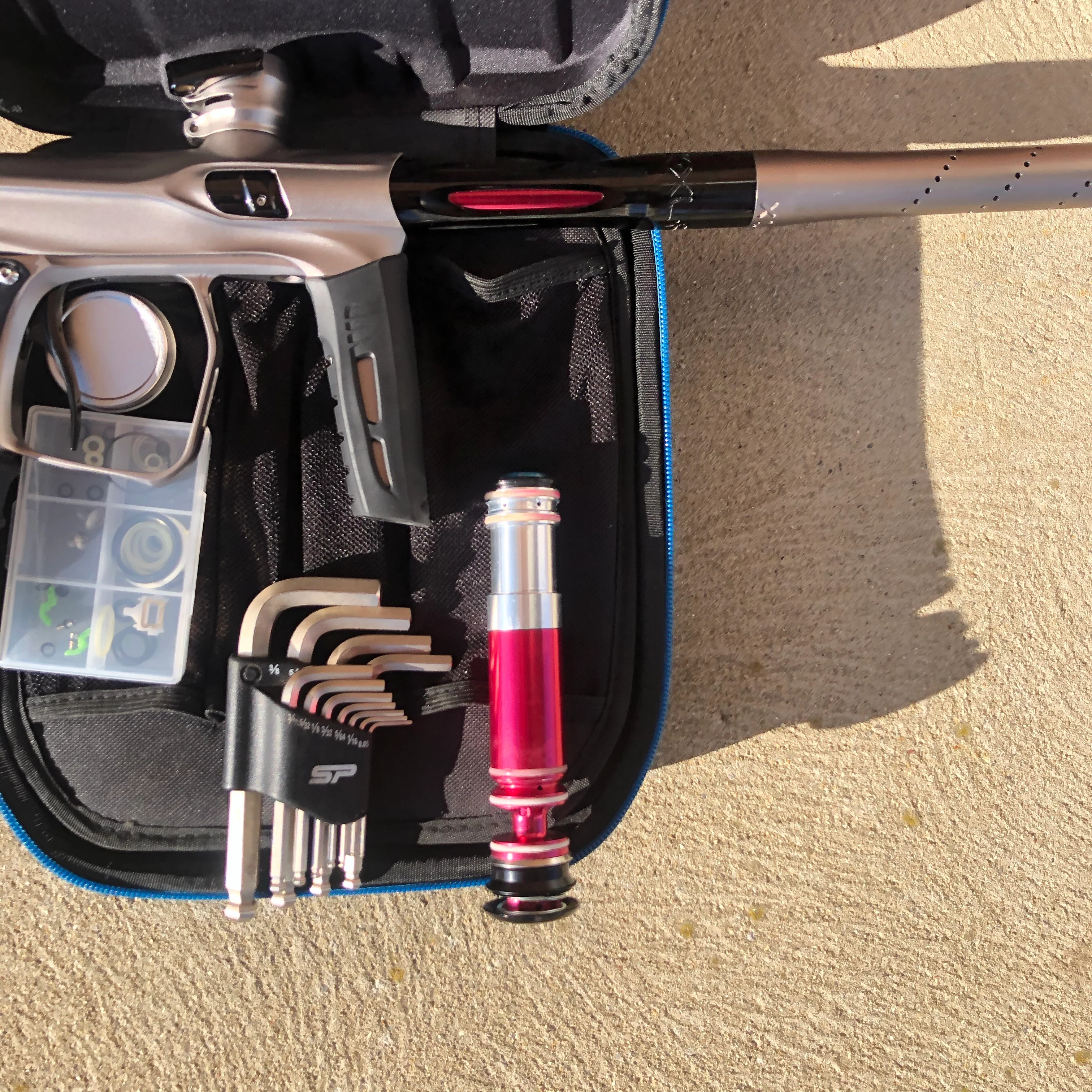 Used SP Shocker XLS Paintball Gun - Dust Stone - Image 6