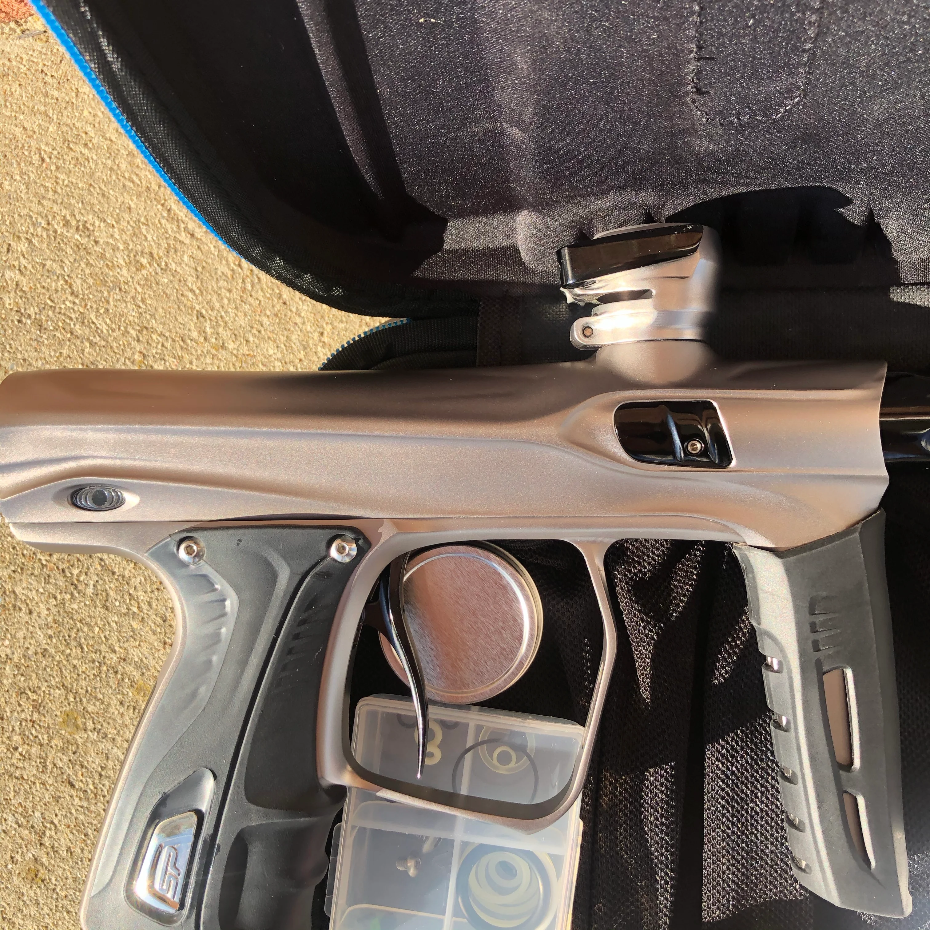 Used SP Shocker XLS Paintball Gun - Dust Stone - Image 7
