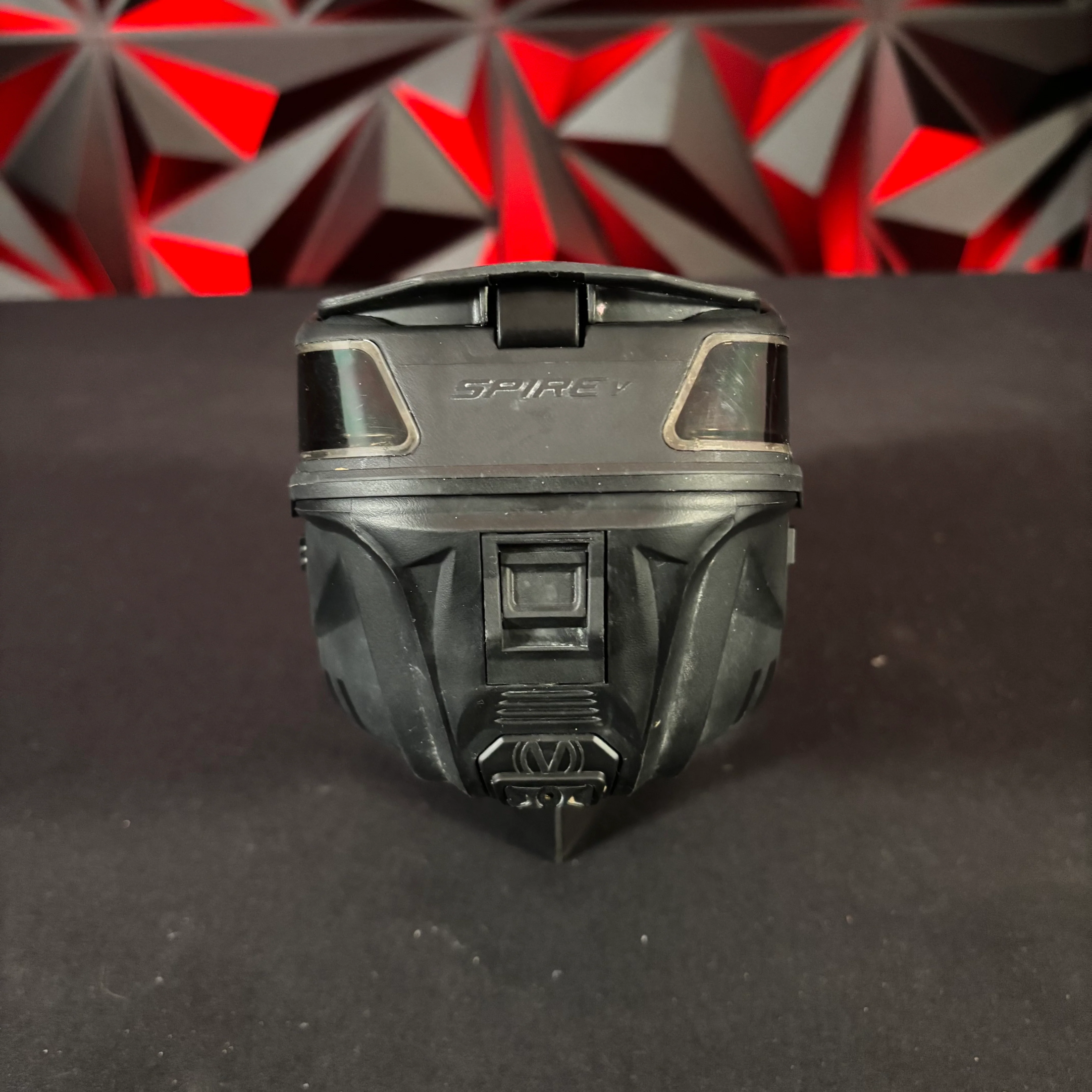 Used Virtue Spire 5 Paintball Loader - Black w/Rain Lid - Image 2