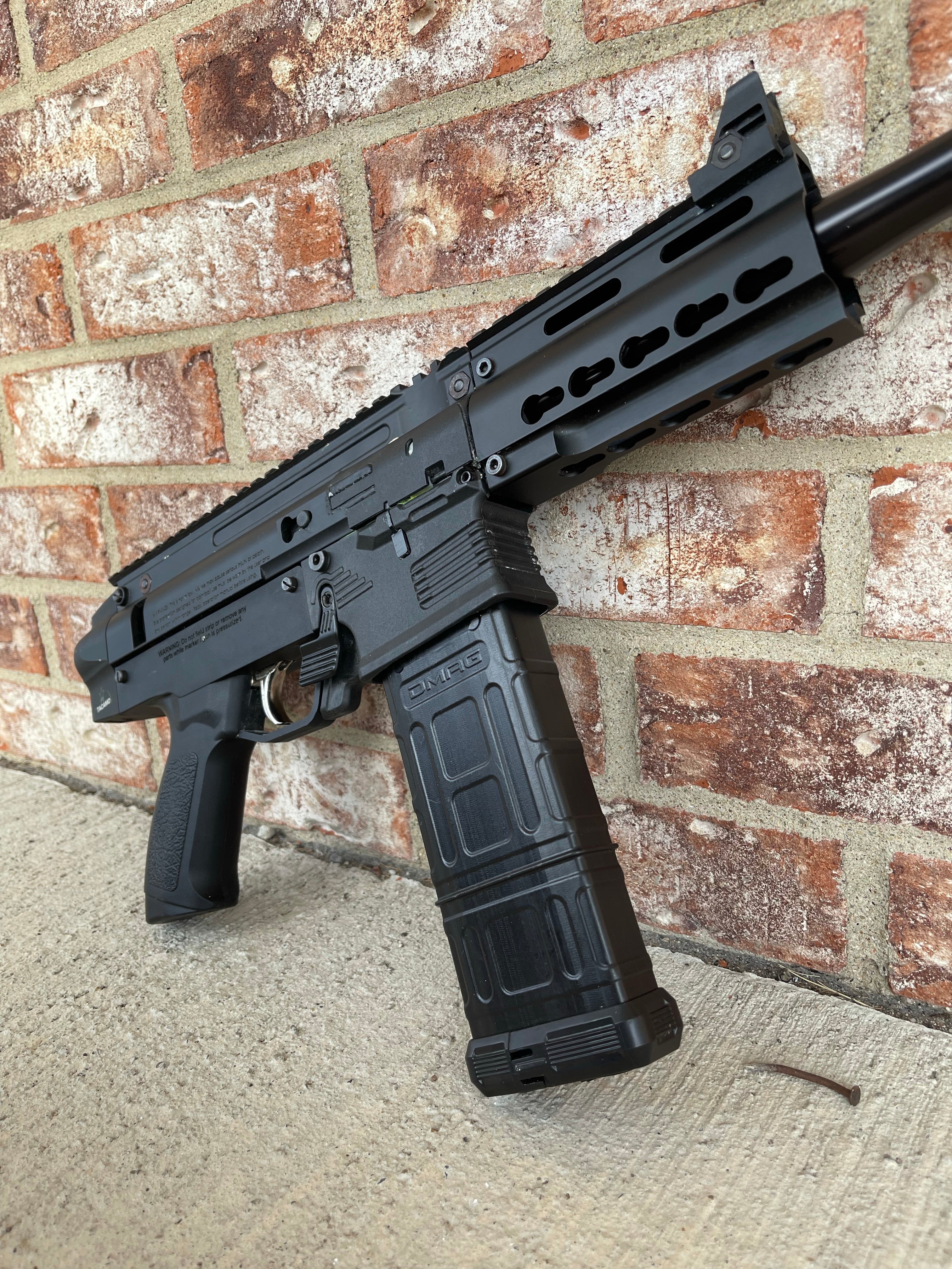 Used Tacamo Hurricane Magfed Paintball Gun - Black - Image 2
