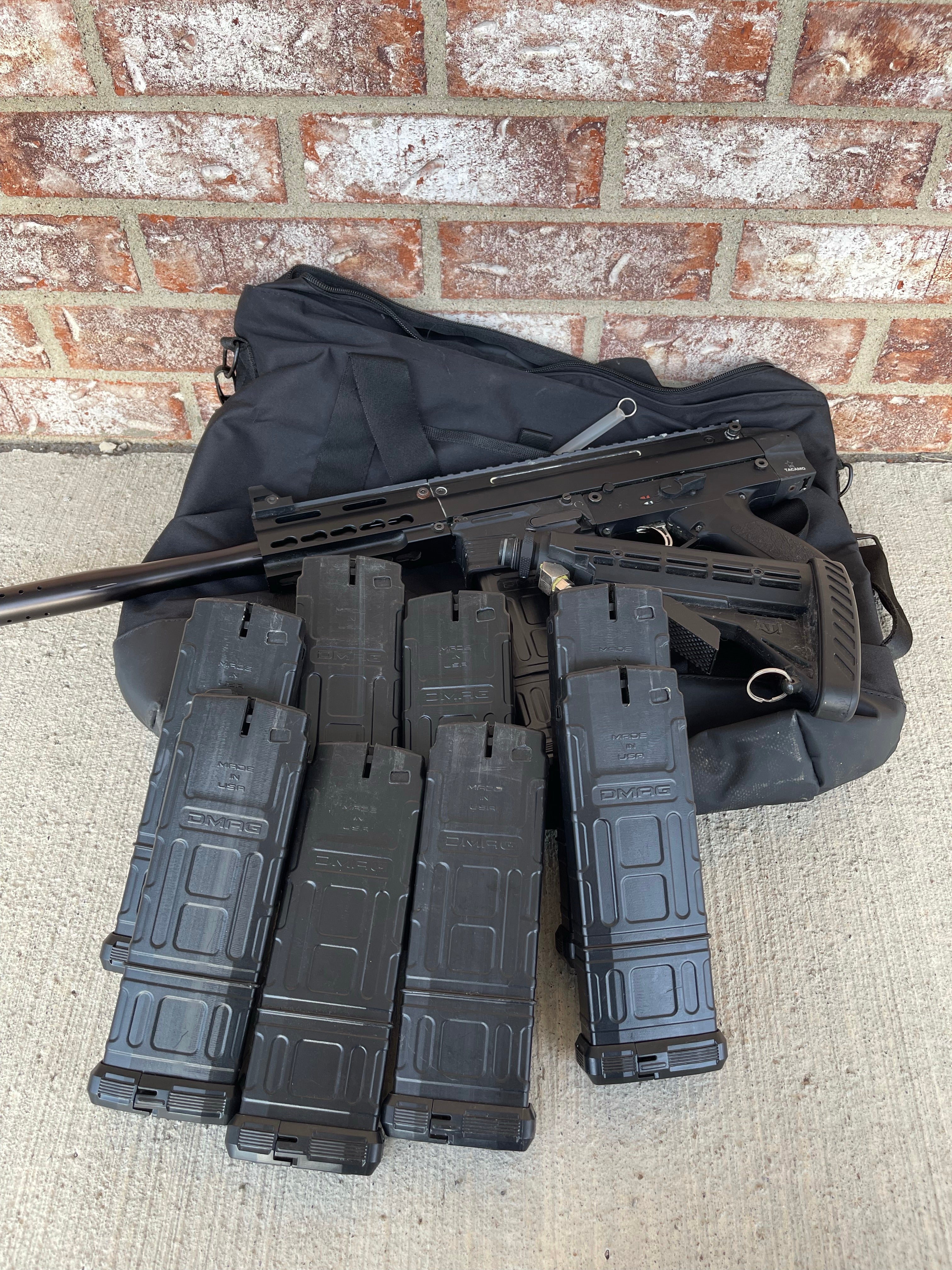 Used Tacamo Hurricane Magfed Paintball Gun - Black - Image 6