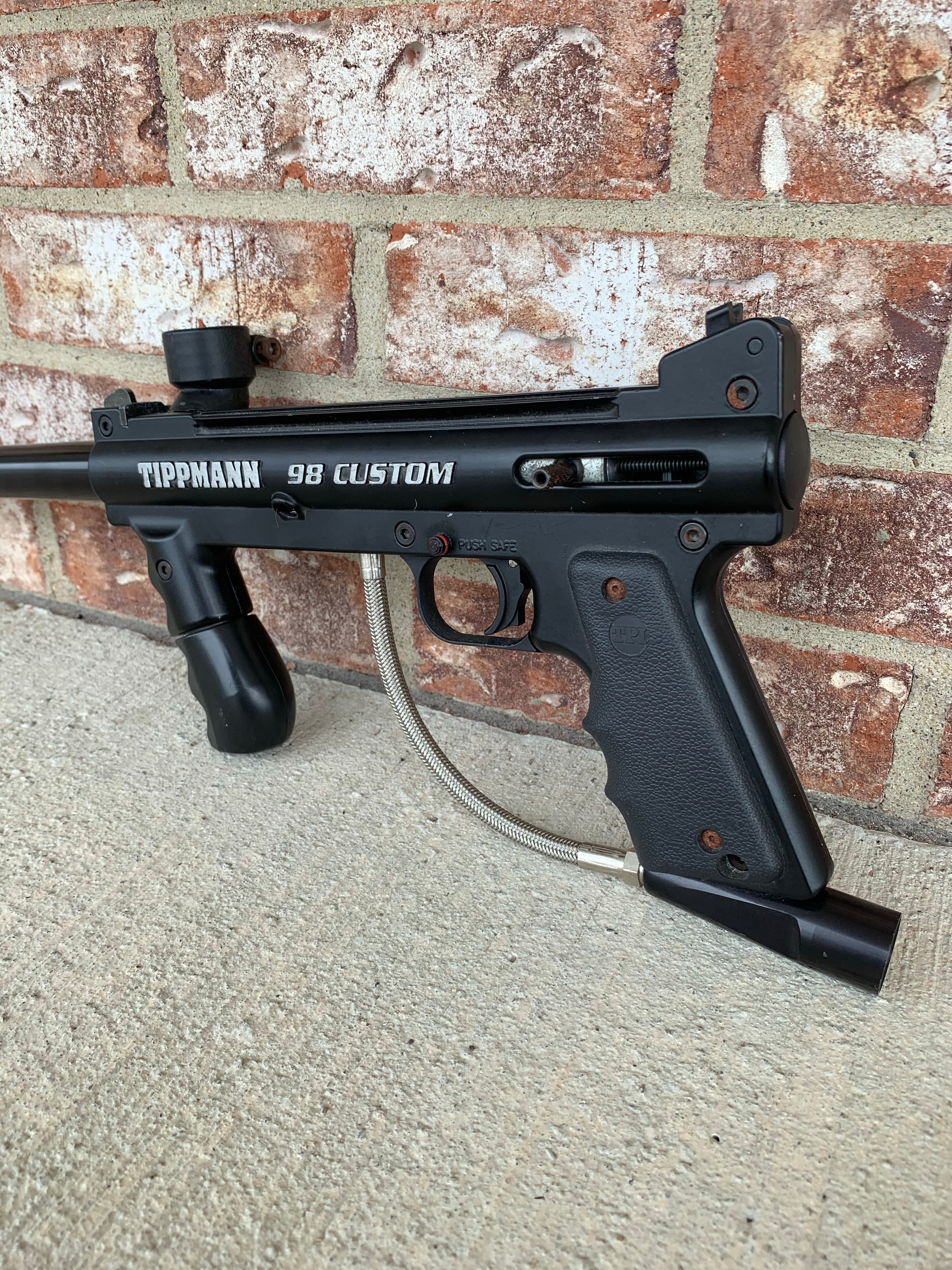 Used Tippmann 98 Custom - Black - Image 3