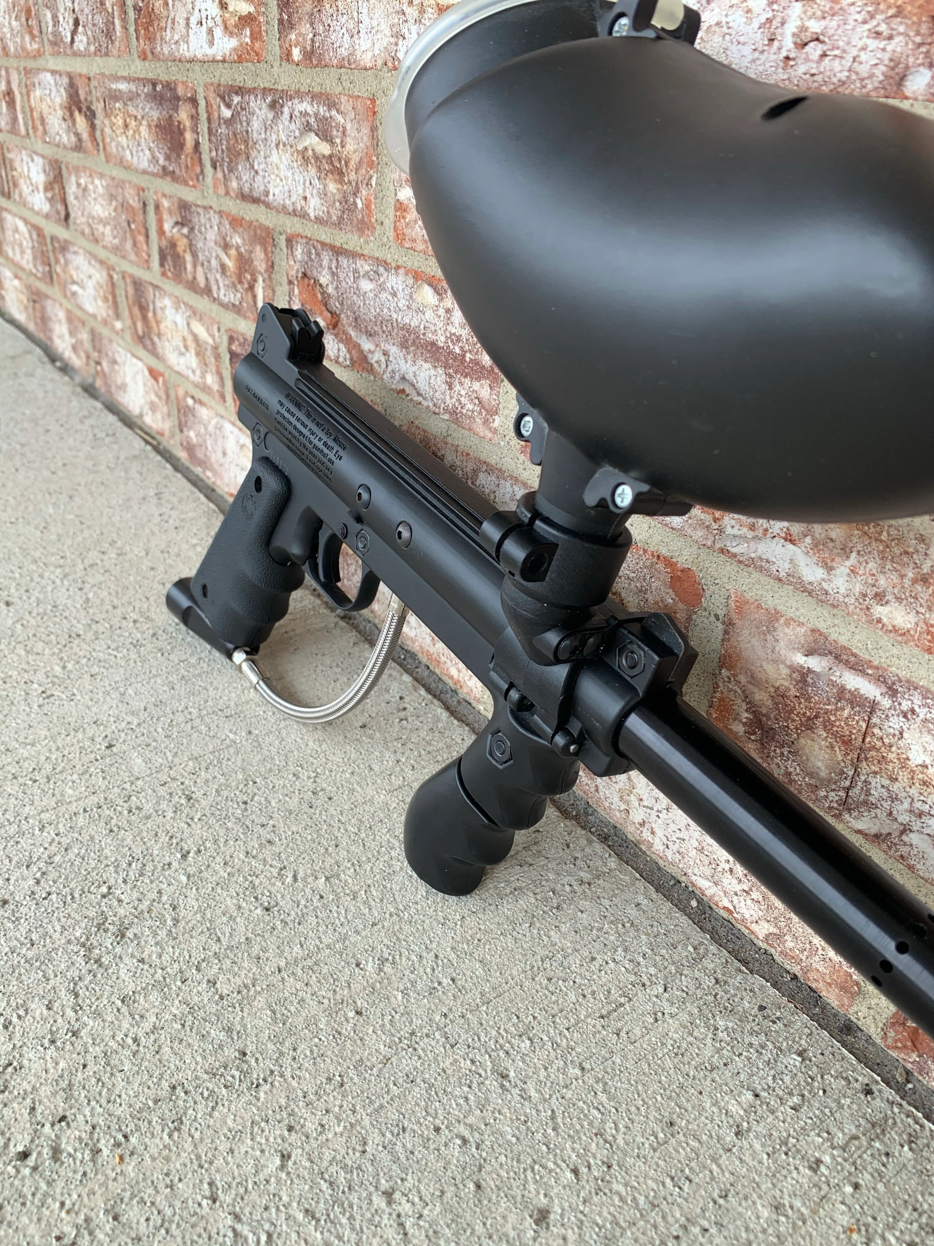 Used Tippmann 98 Custom w/ Loader - Black - Image 2