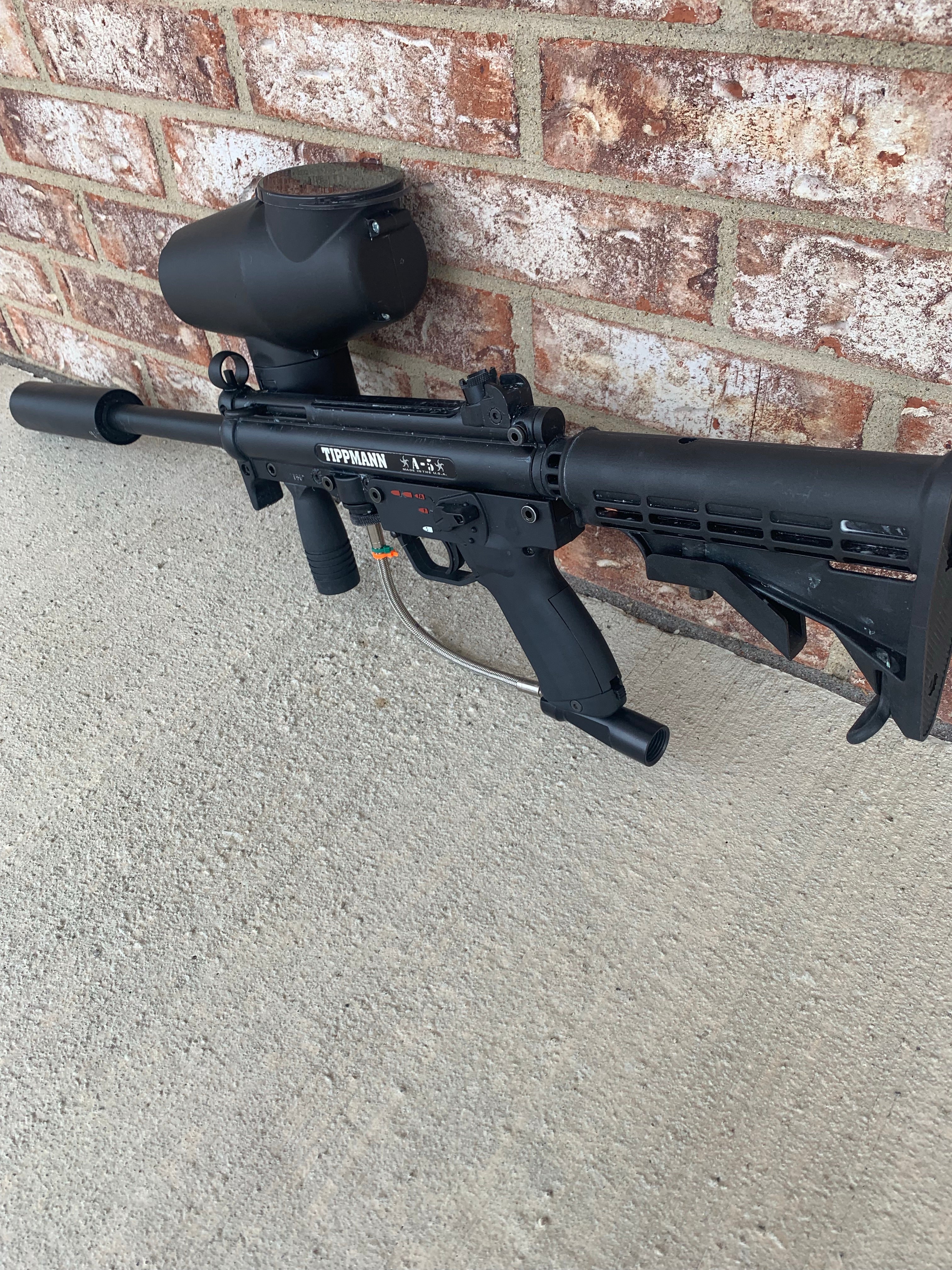 Used Tippmann A-5 Electronic Paintball Marker - Image 4
