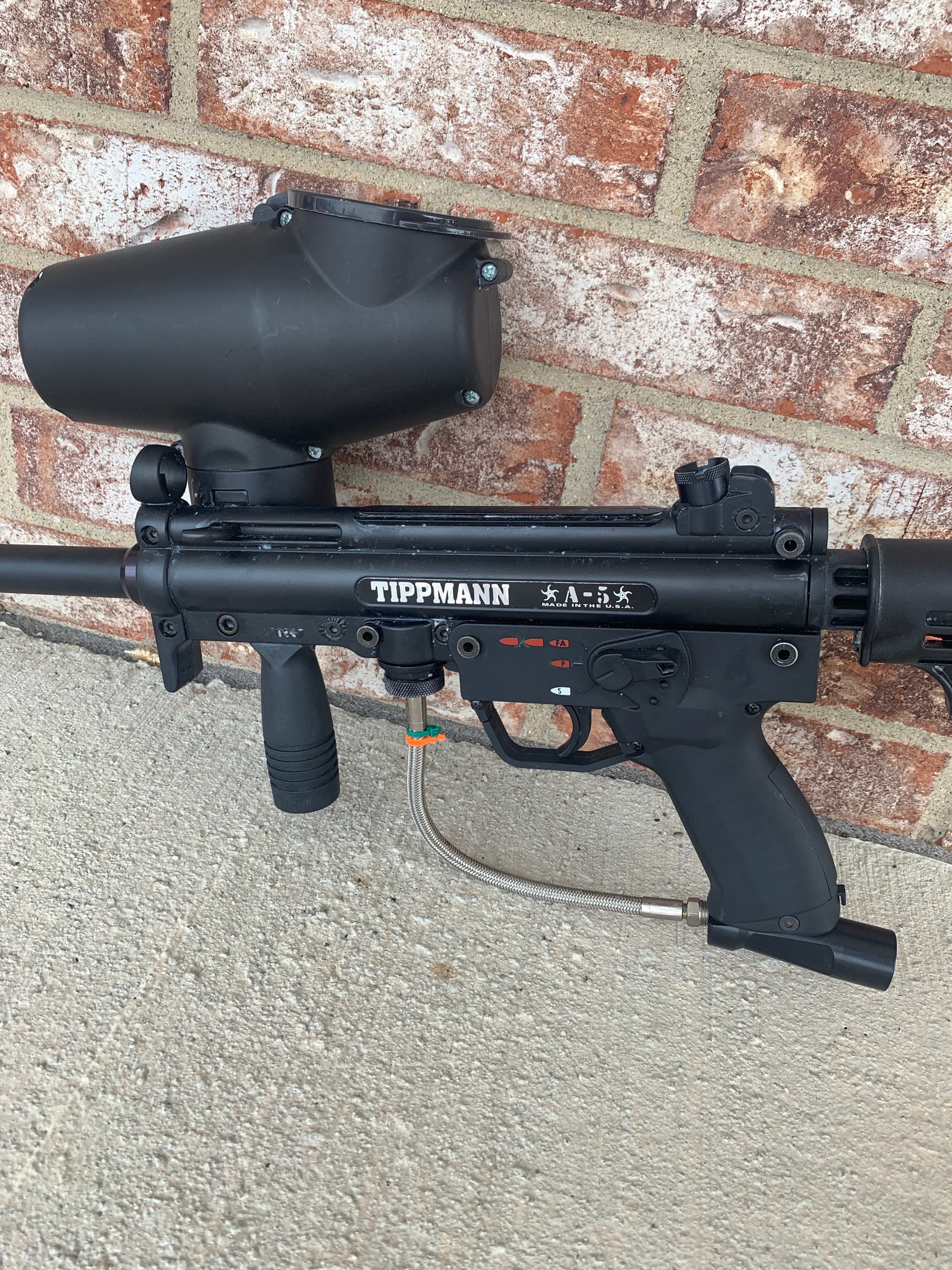 Used Tippmann A-5 Electronic Paintball Marker - Image 6