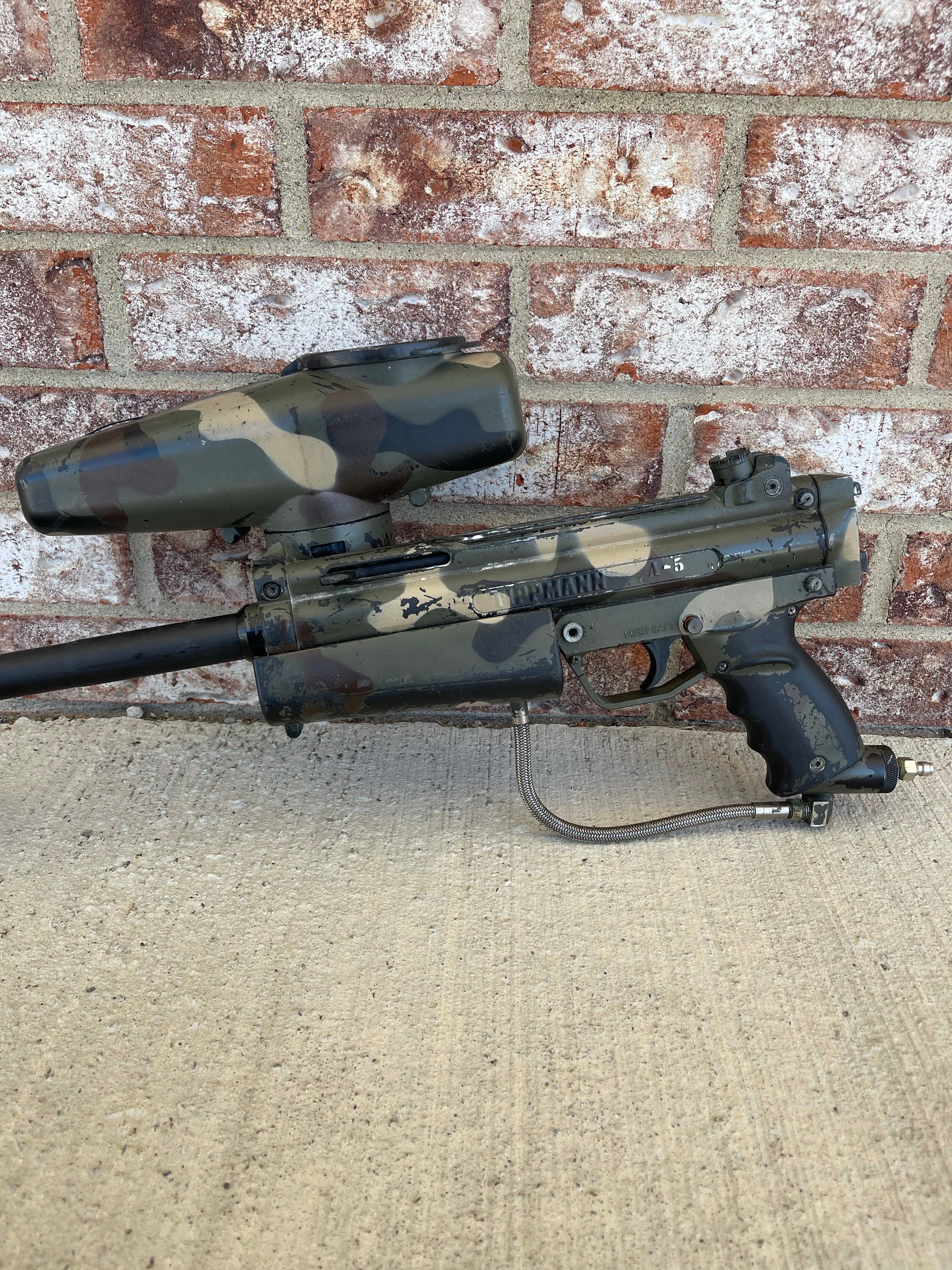 Used Tippmann A-5 Paintball Gun - Lot of 3 - Image 2