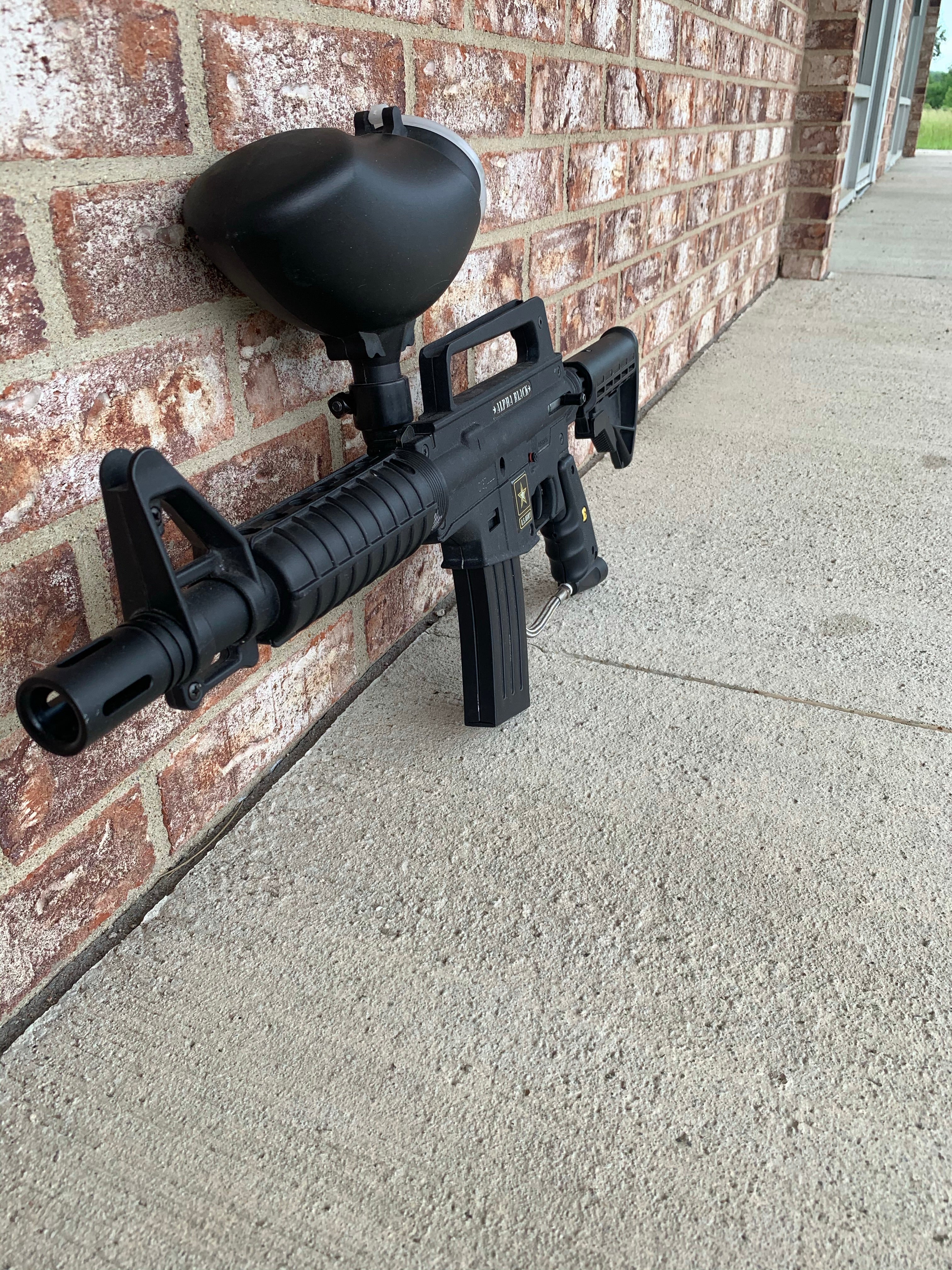Used Tippmann Alpha Black E-grip - Image 2
