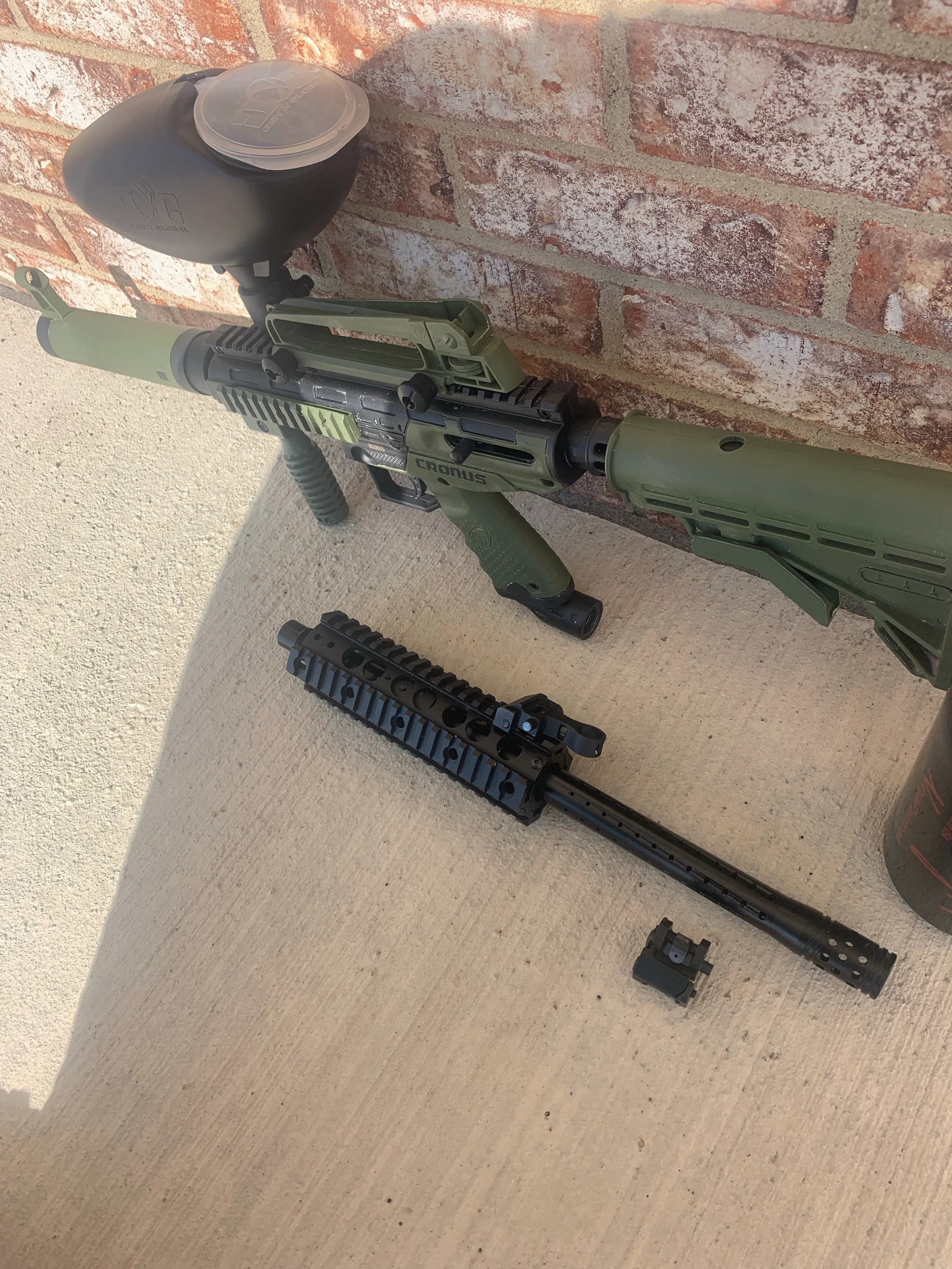 Used Tippmann Cronus Tactical Package- Olive - Image 5