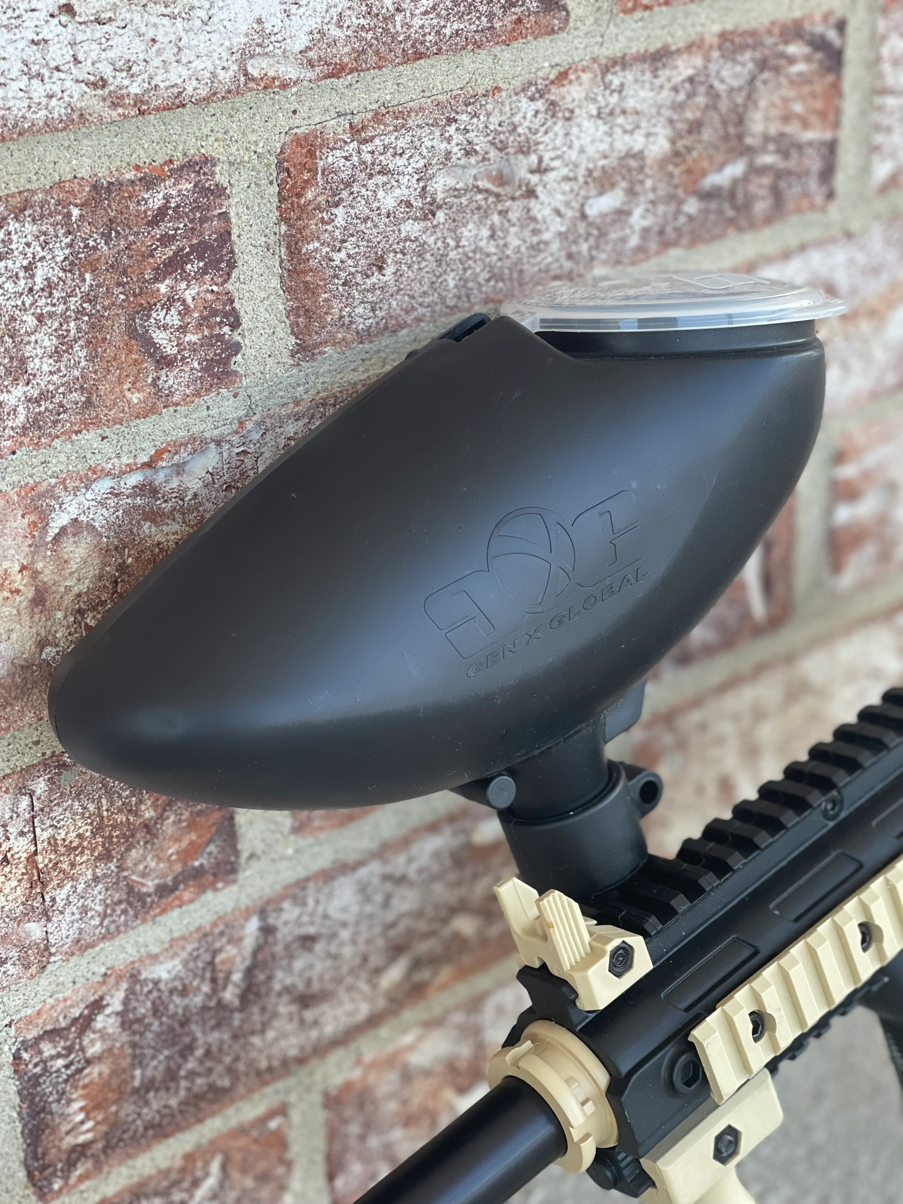 Used Tippmann Cronus Basic - Tan w/ GXG Gravity Loader - Image 7