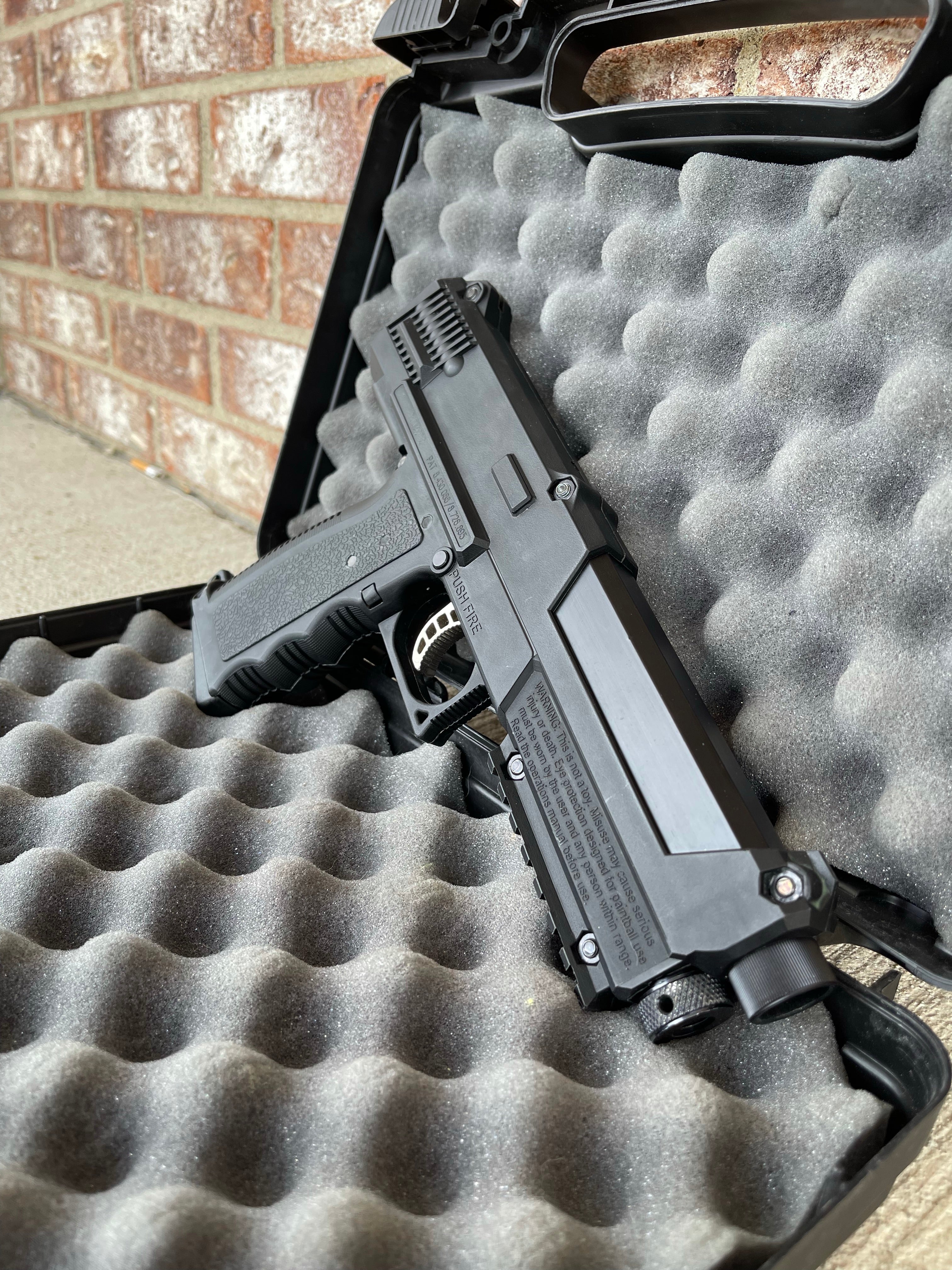 Used Tippmann TipX Paintball Pistol- Black - Image 2