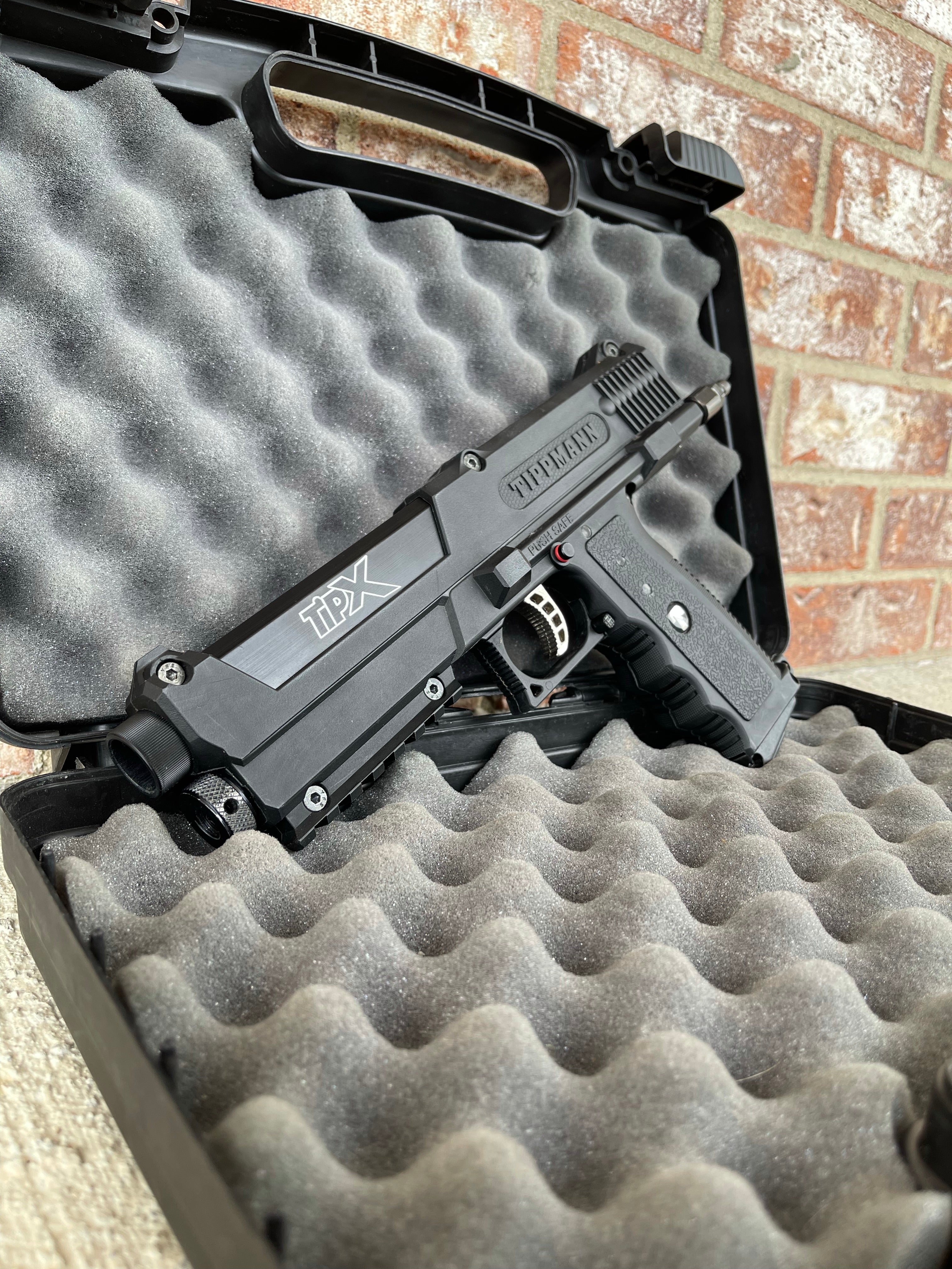 Used Tippmann TipX Paintball Pistol- Black - Image 4