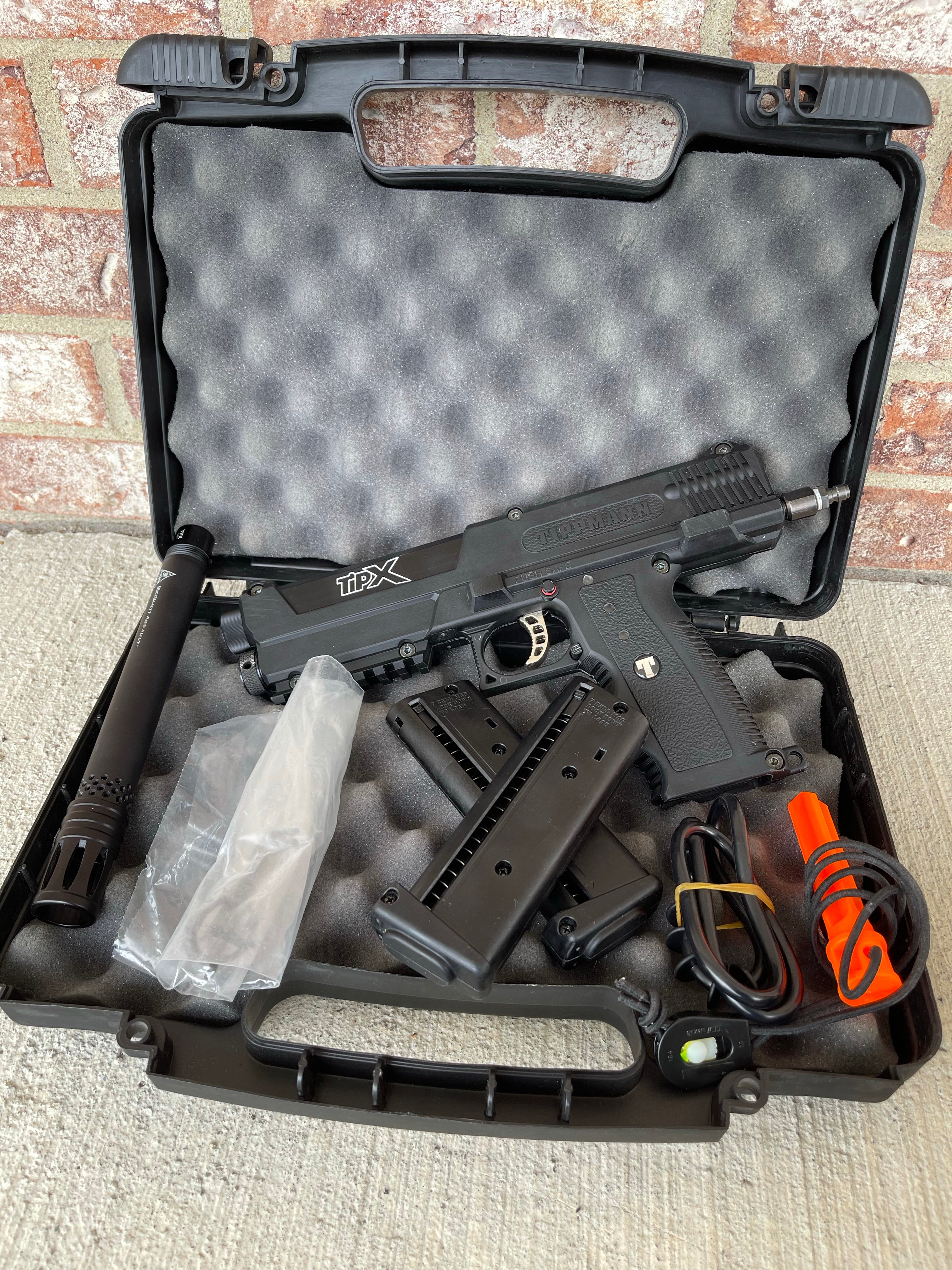 Used Tippmann TipX Paintball Pistol- Black - Image 5