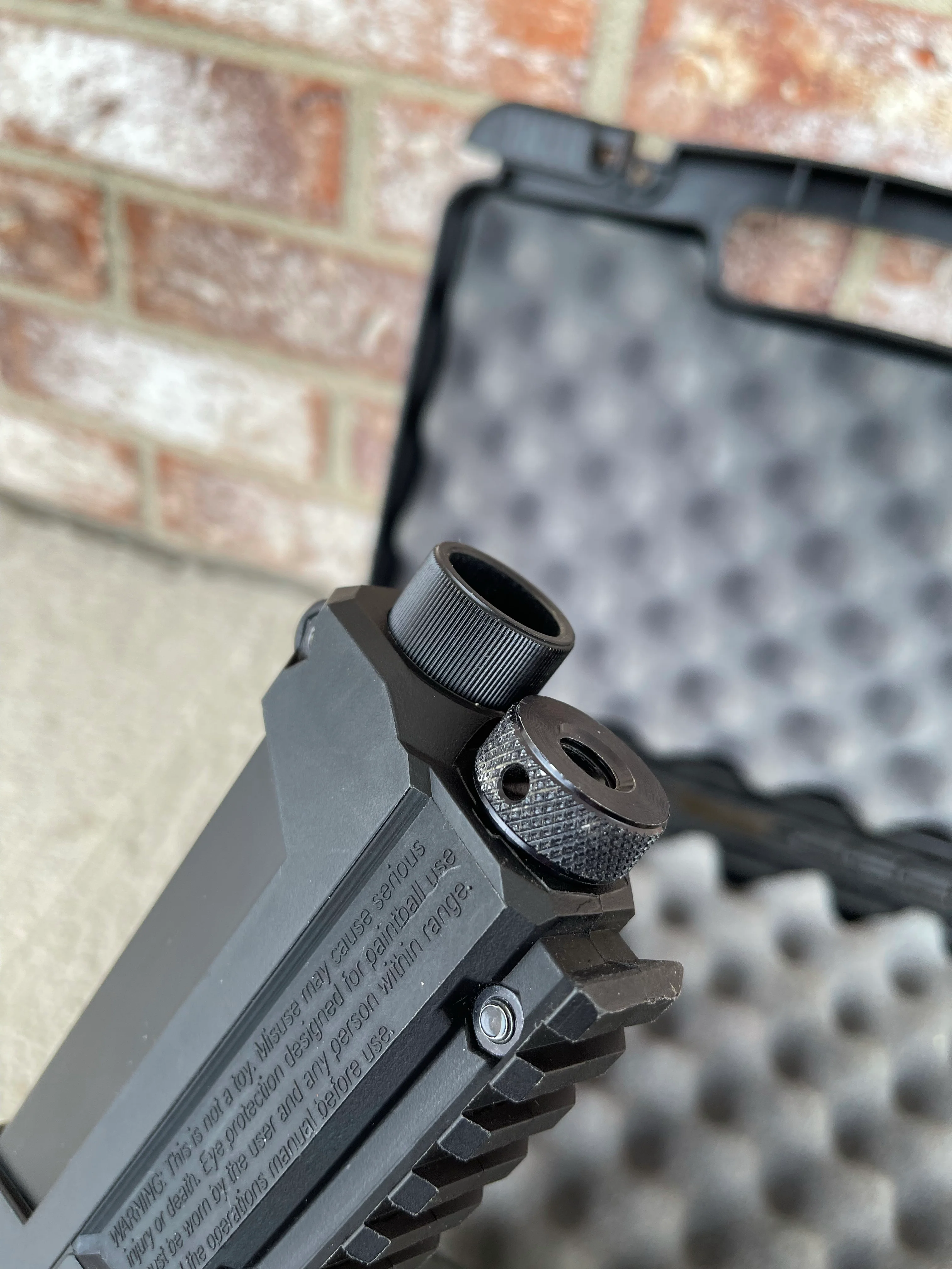 Used Tippmann TipX Paintball Pistol- Black - Image 6