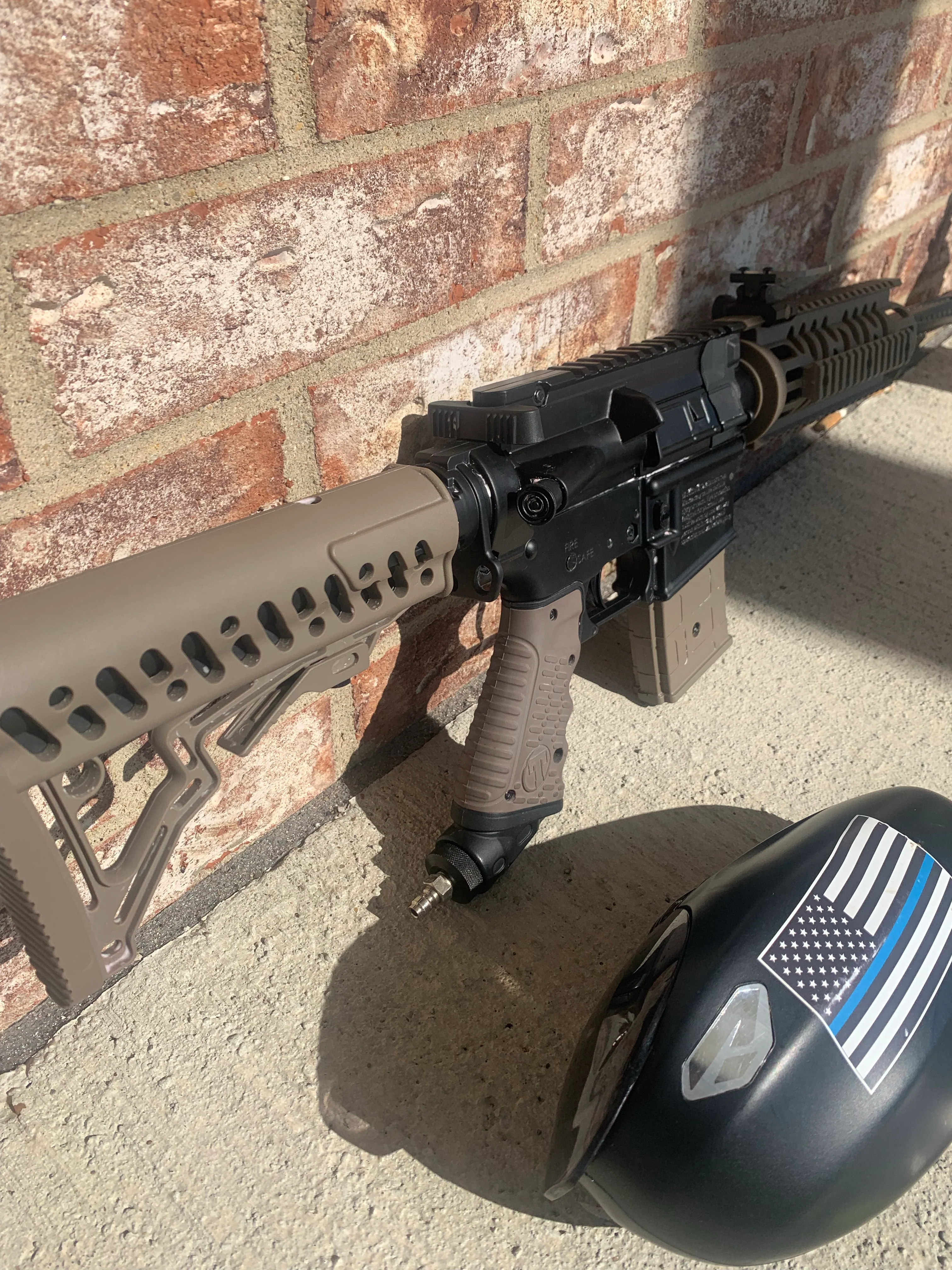 Used Tippmann TMC Complete Package- Tan/Black - Image 2