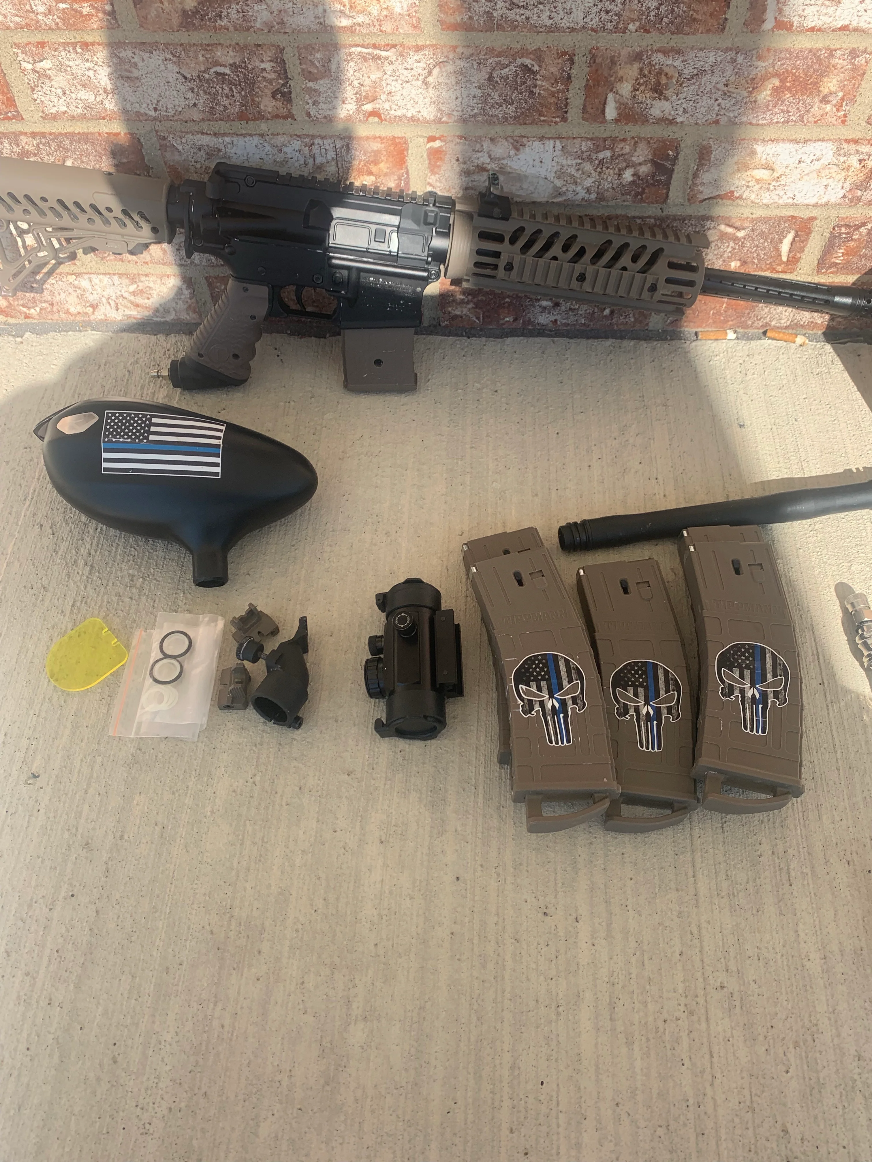 Used Tippmann TMC Complete Package- Tan/Black - Image 3