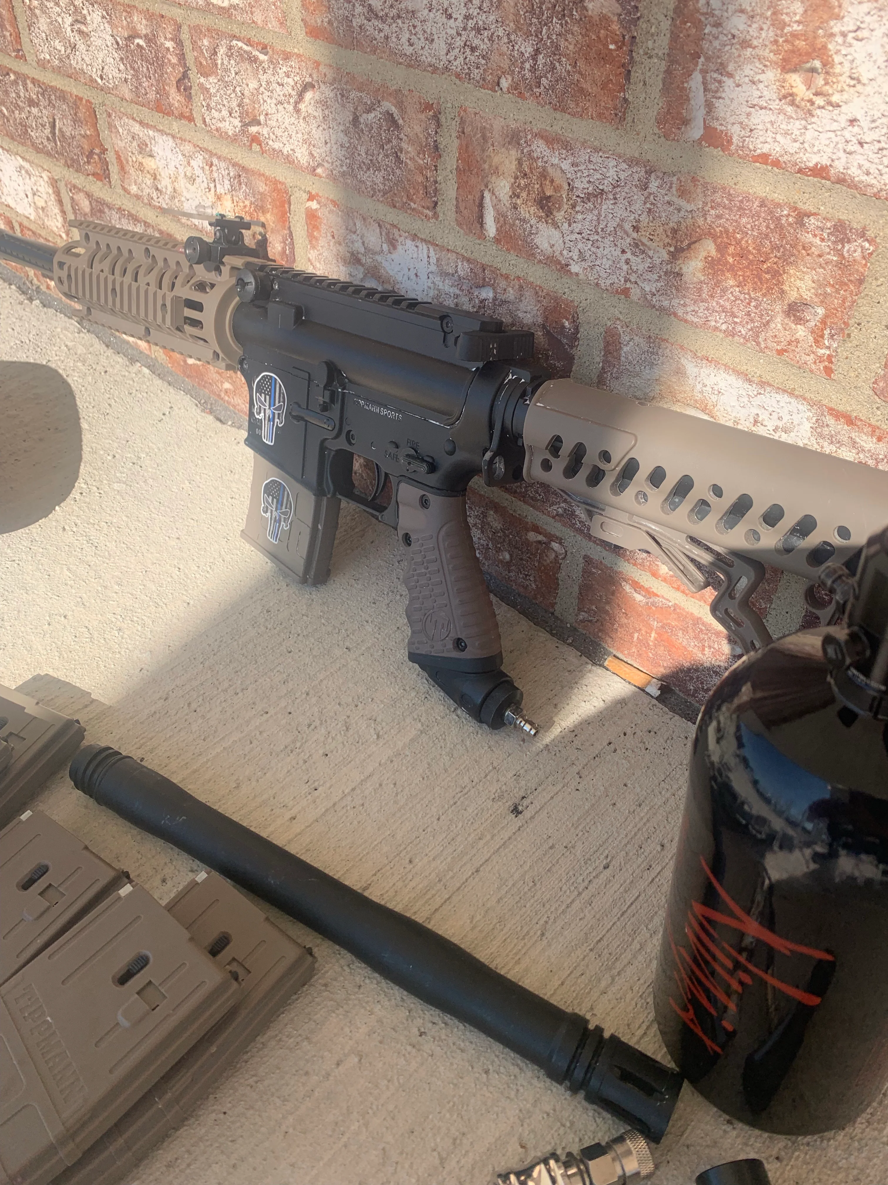 Used Tippmann TMC Complete Package- Tan/Black - Image 5