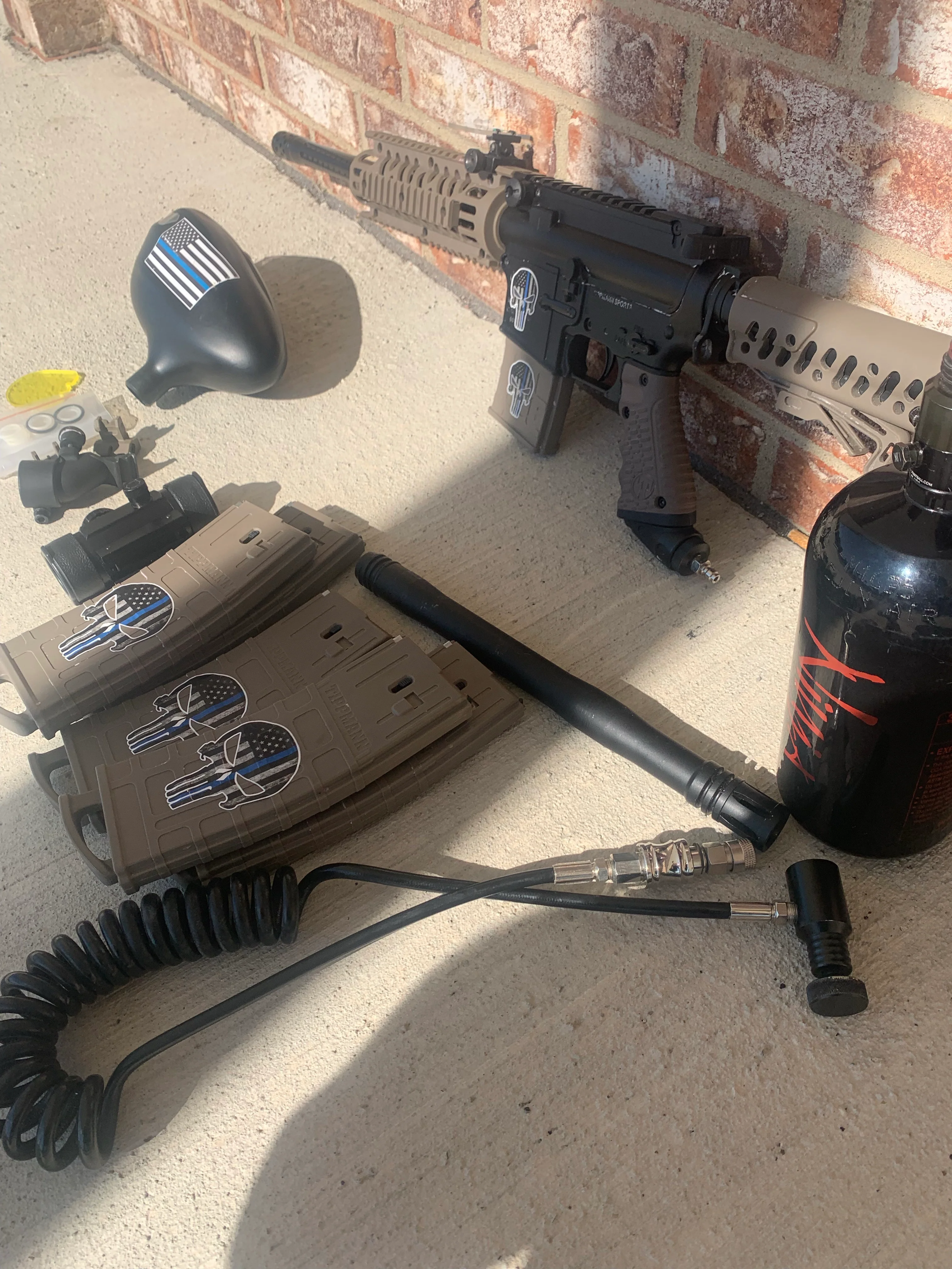 Used Tippmann TMC Complete Package- Tan/Black - Image 6