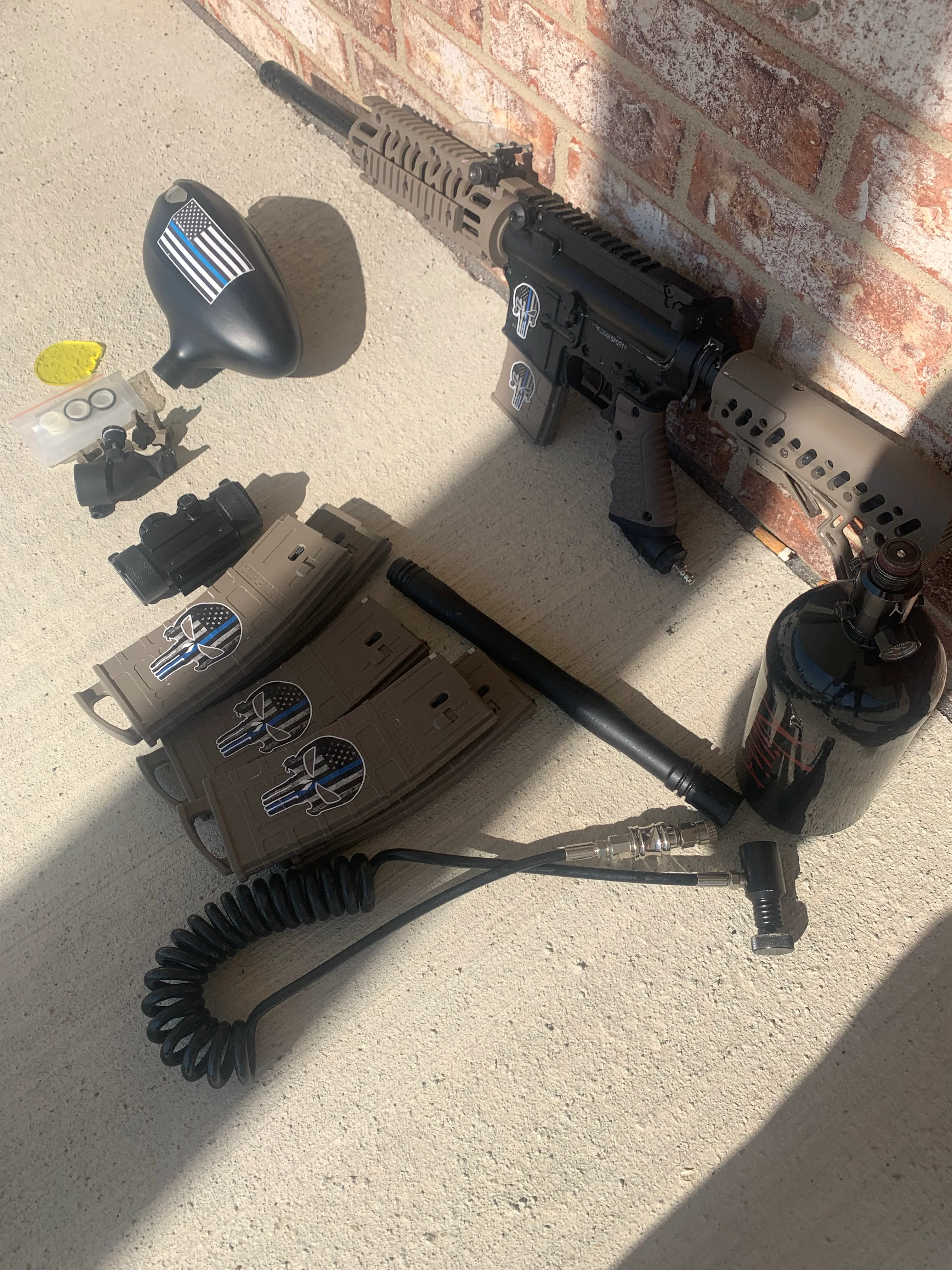 Used Tippmann TMC Complete Package- Tan/Black - Image 9