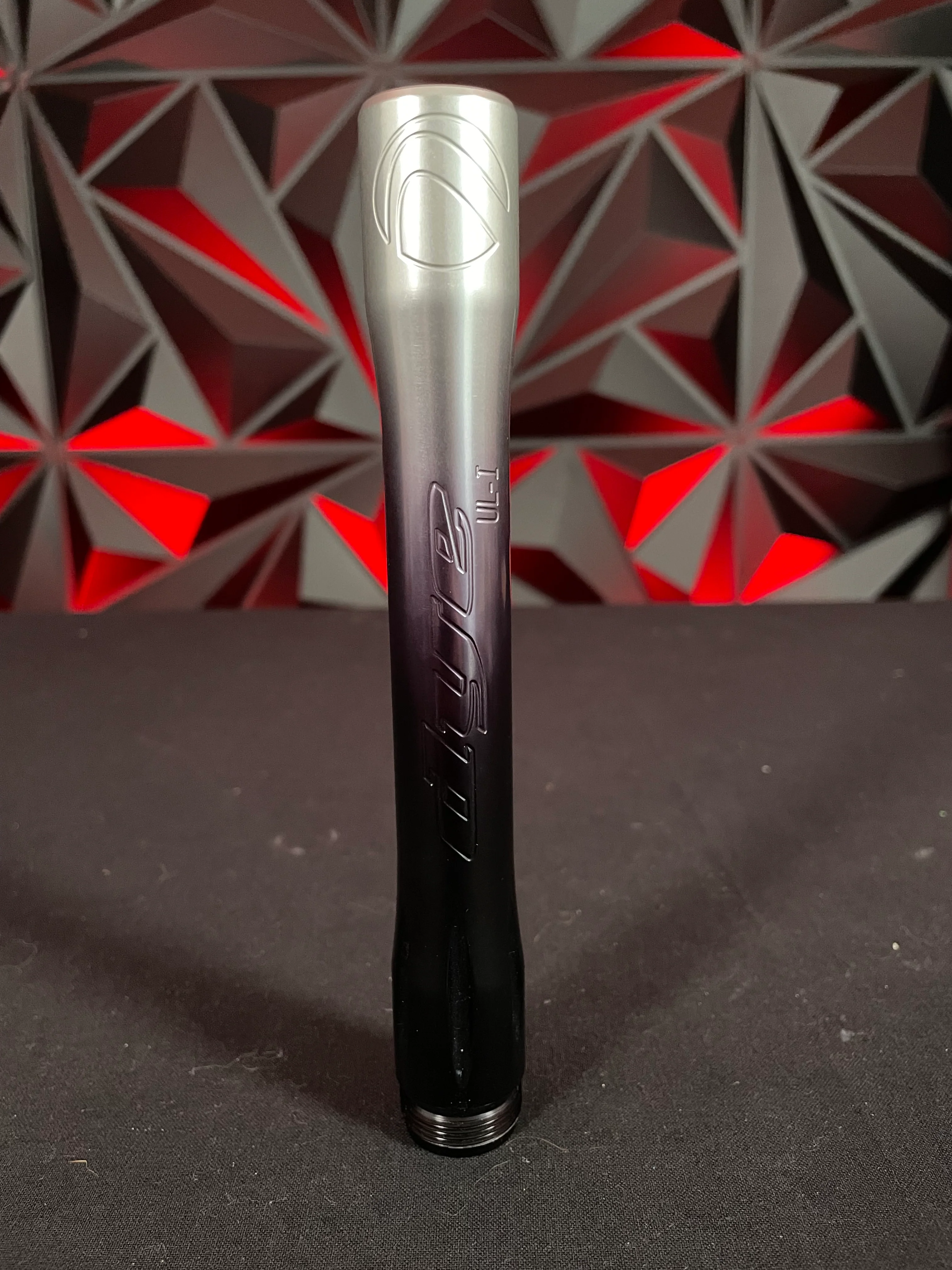 Used UL-I Paintball Barrel Back - Black/Clear Fade (Polished) - Image 2